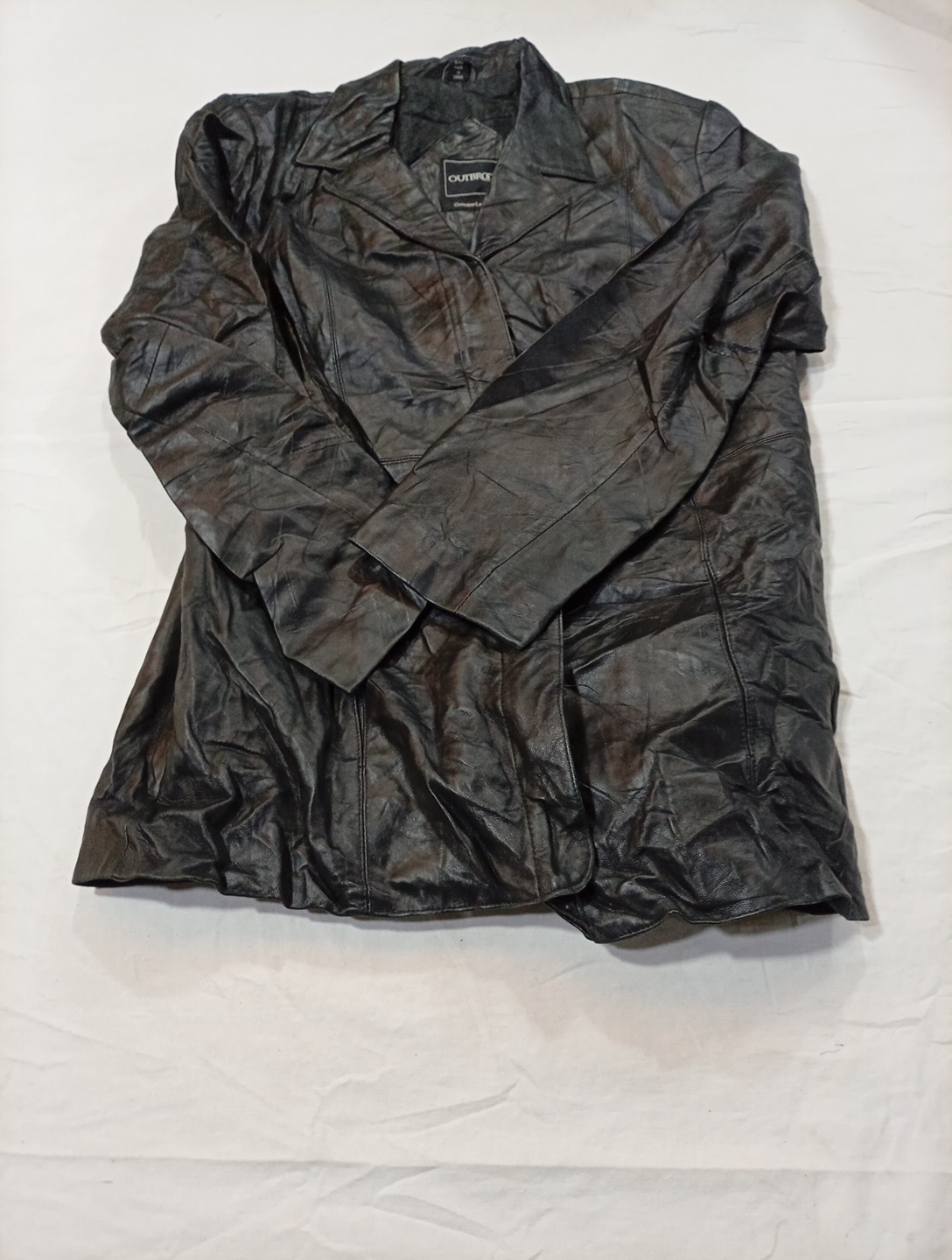 OUTBROOK Genuine Lambskin Leather Jacket