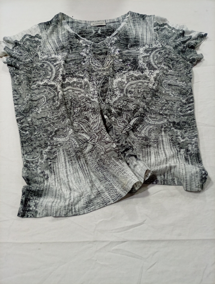 Blouse with Paisley Pattern