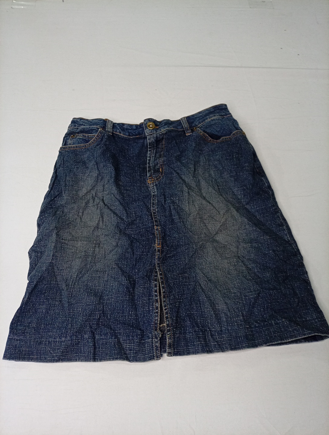 Route 66 Denim Skirt
