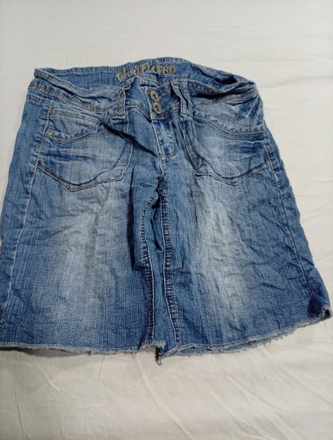 Wolflover Denim Skirt