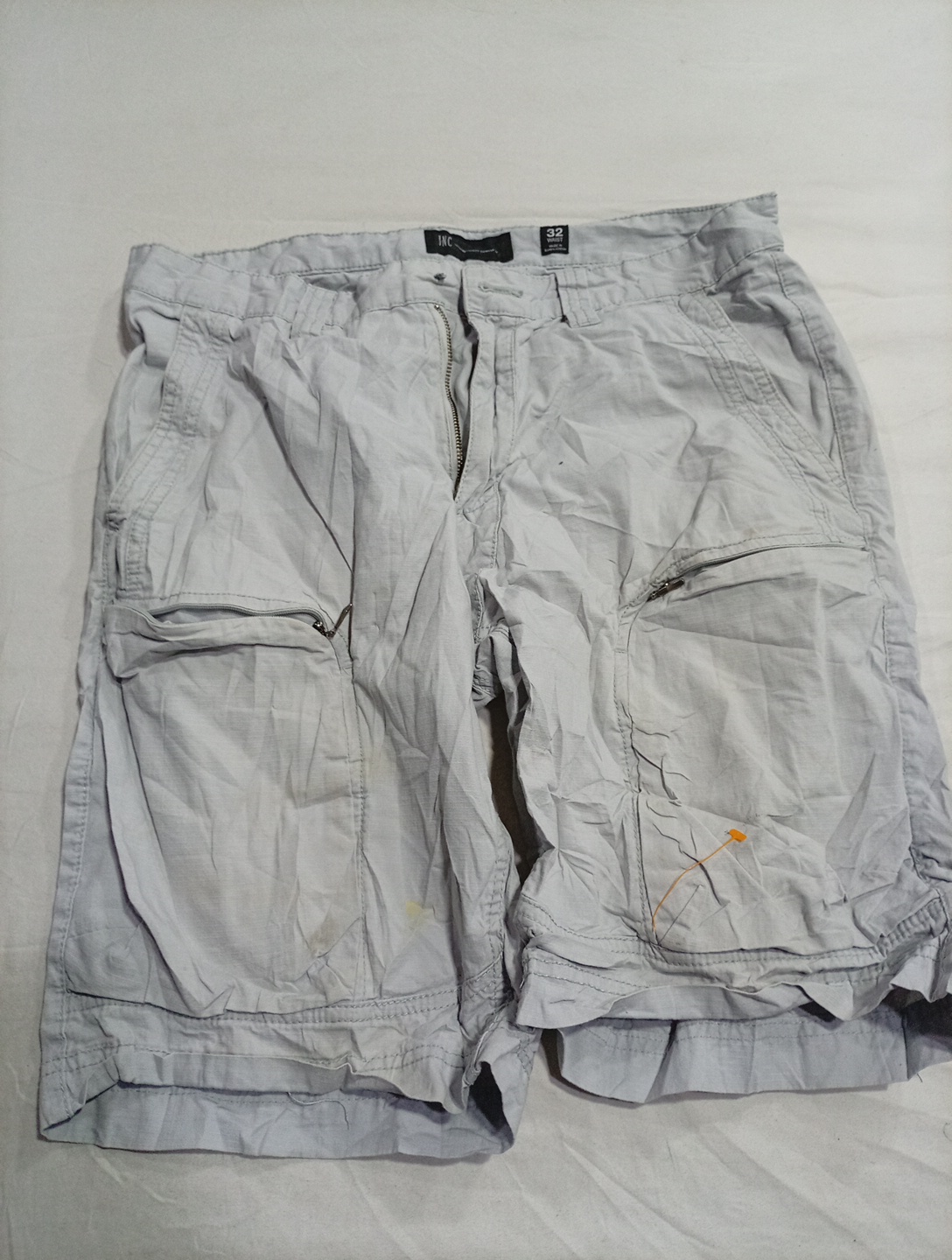 Shorts gris clair