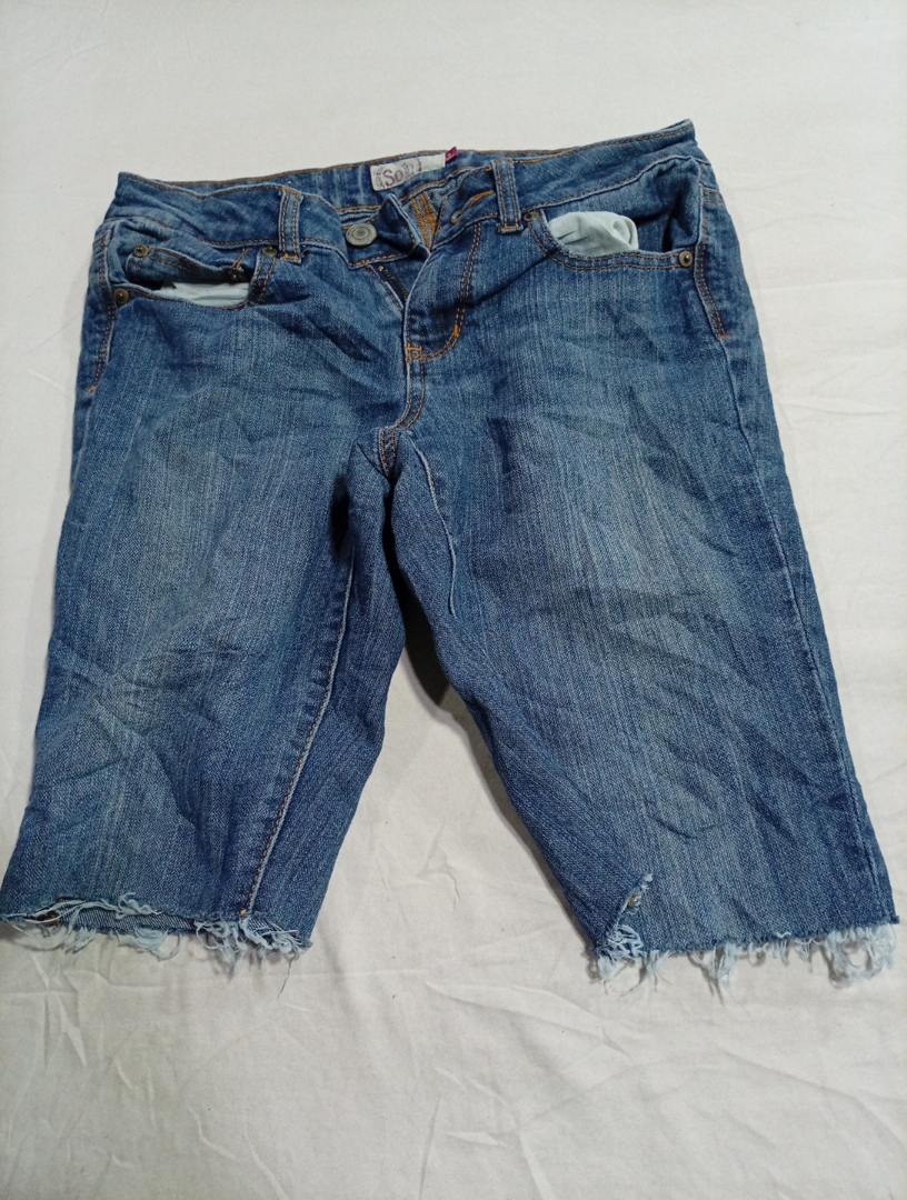 Short en denim