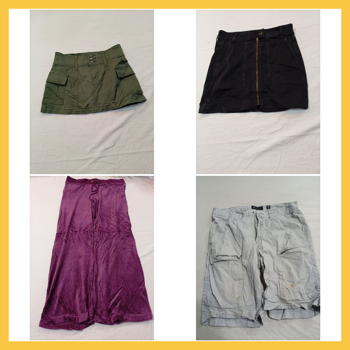 Gently Used Skirt & Pant Bundle: AE, Juicy Couture..