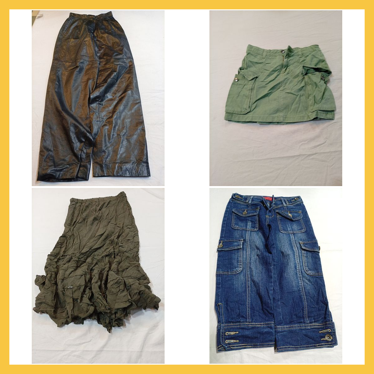 Modisches Bundle: ITOKIN Leder, Scorpion Jeans, Co..