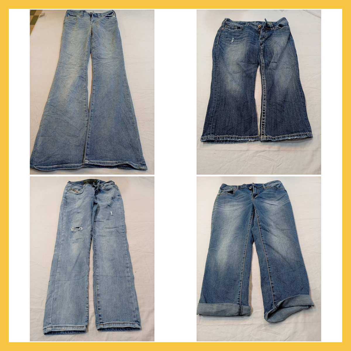 Ensemble en denim de designer : True Religion, Cal..
