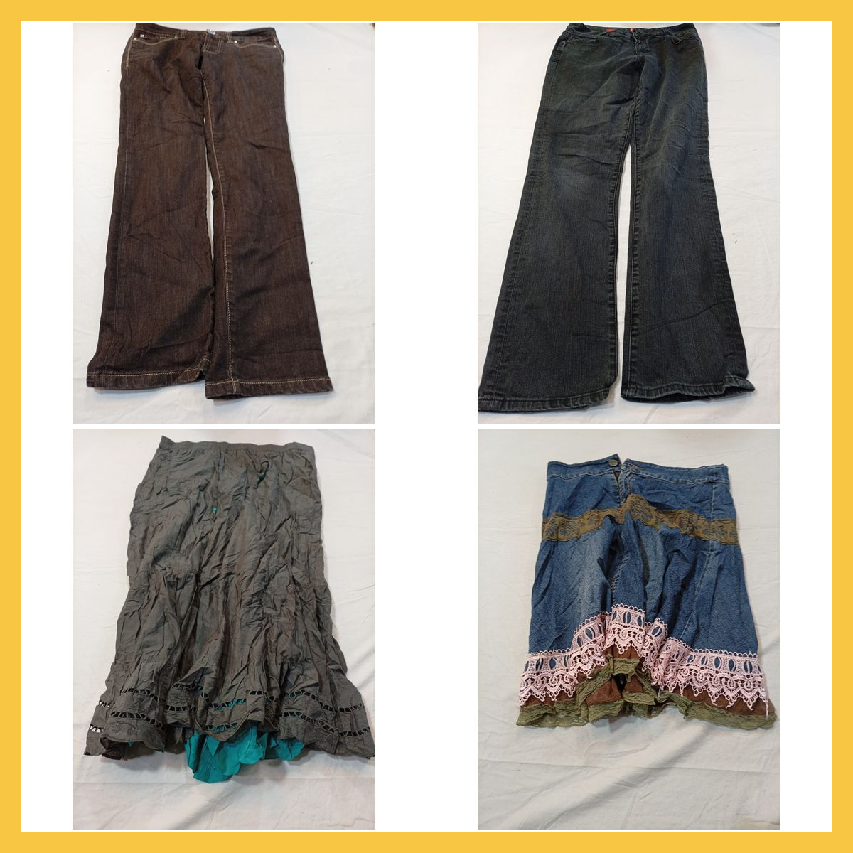 Lot de denim 7 For All Mankind, Gap & More - 7 piè..