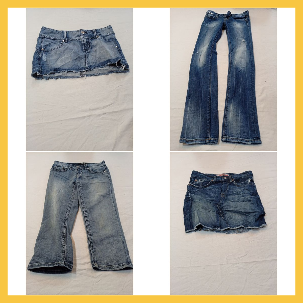Vêtements en denim légèrement utilisés : 7 For All..