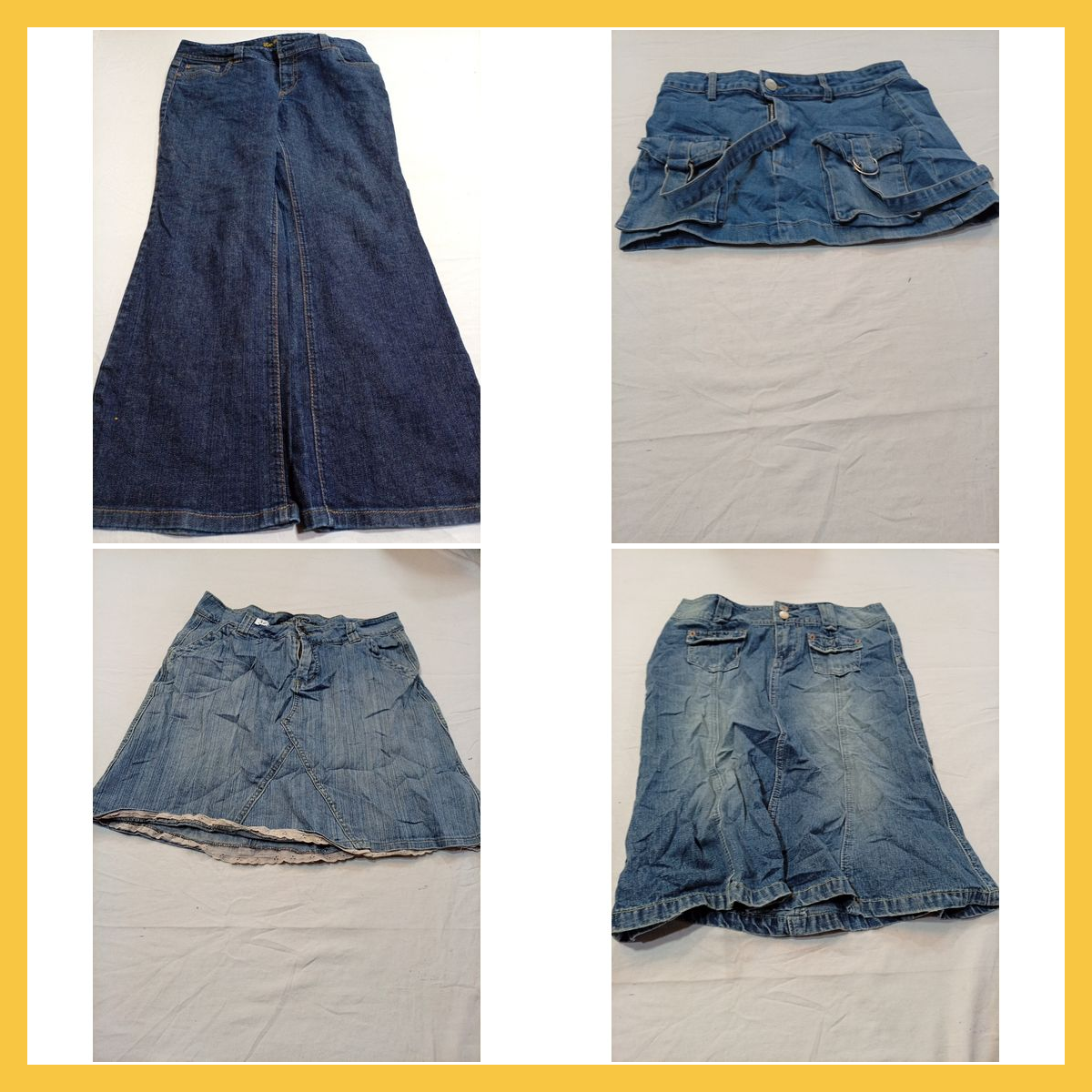 Calvin Klein, Hollister & More Denim Skirt Bundle
