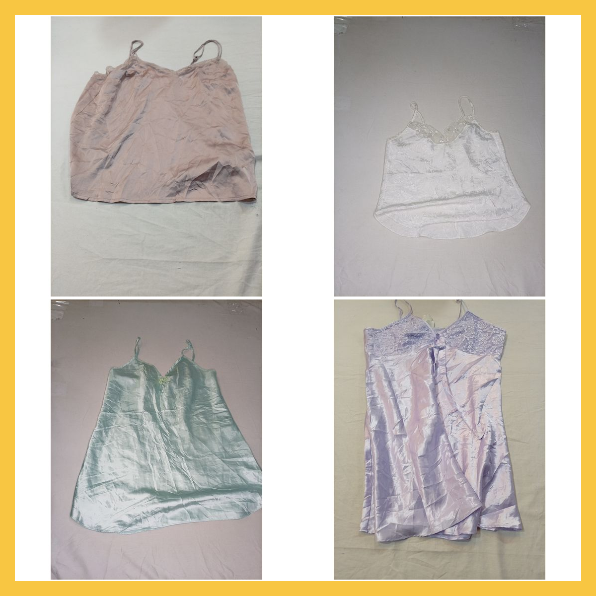 Designer Lace & Satin Camisole Bundle - A&F, VS, F..