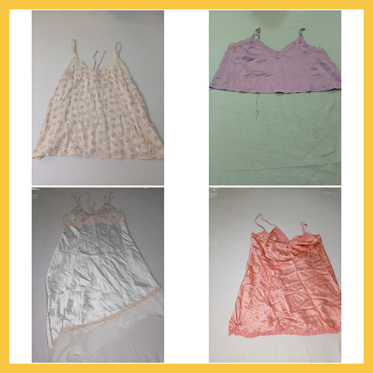 Eberjey Victoria's Secret Lace Satin Chemise Bundl..