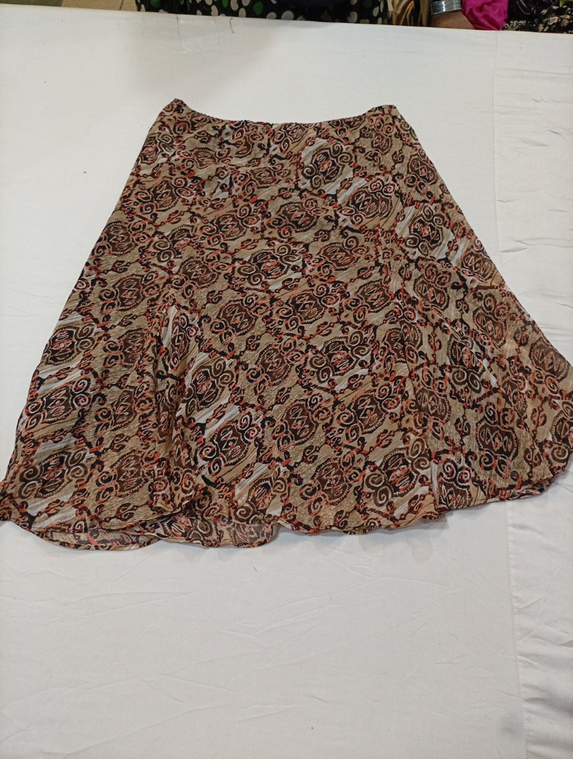 Floral Pattern Skirt