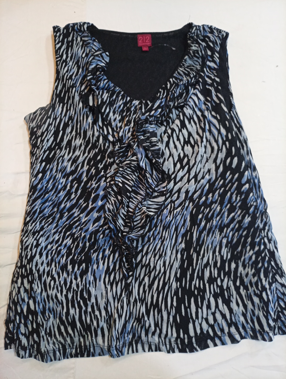 Women's Sleeveless Animal Print Top
