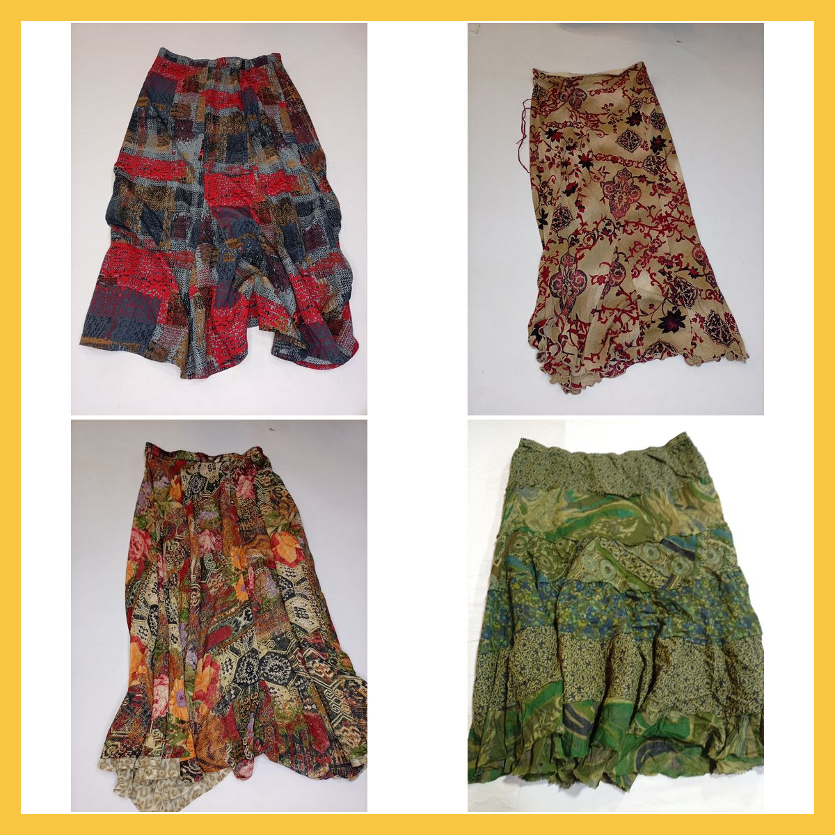 Vintage Skirt Bundle - N Touch, Eye Candy & More -..