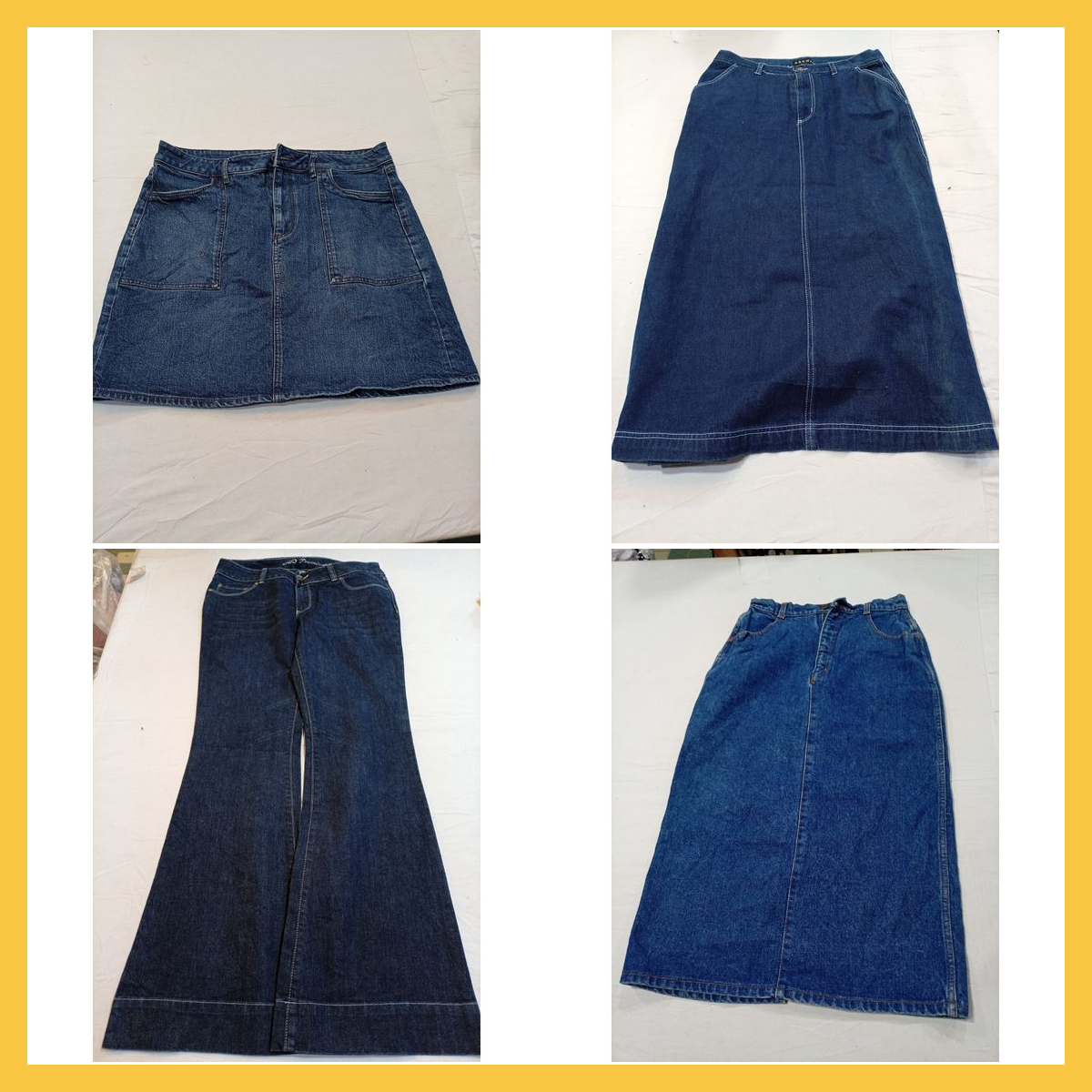 LOFT, Levi's, CATO Denim Skirt Bundle - 7 Piece Wo..