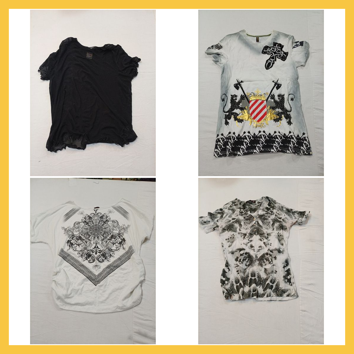 Vintage Top Bundle: No Boundaries, Rivet, Candy Ra..