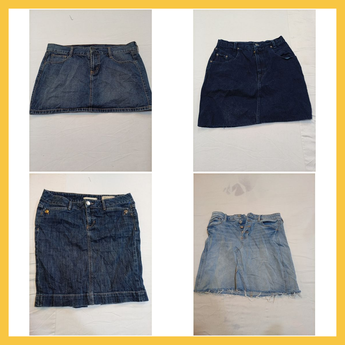 Pacchetto Gonne in Denim: 7 For All Mankind, Old N..