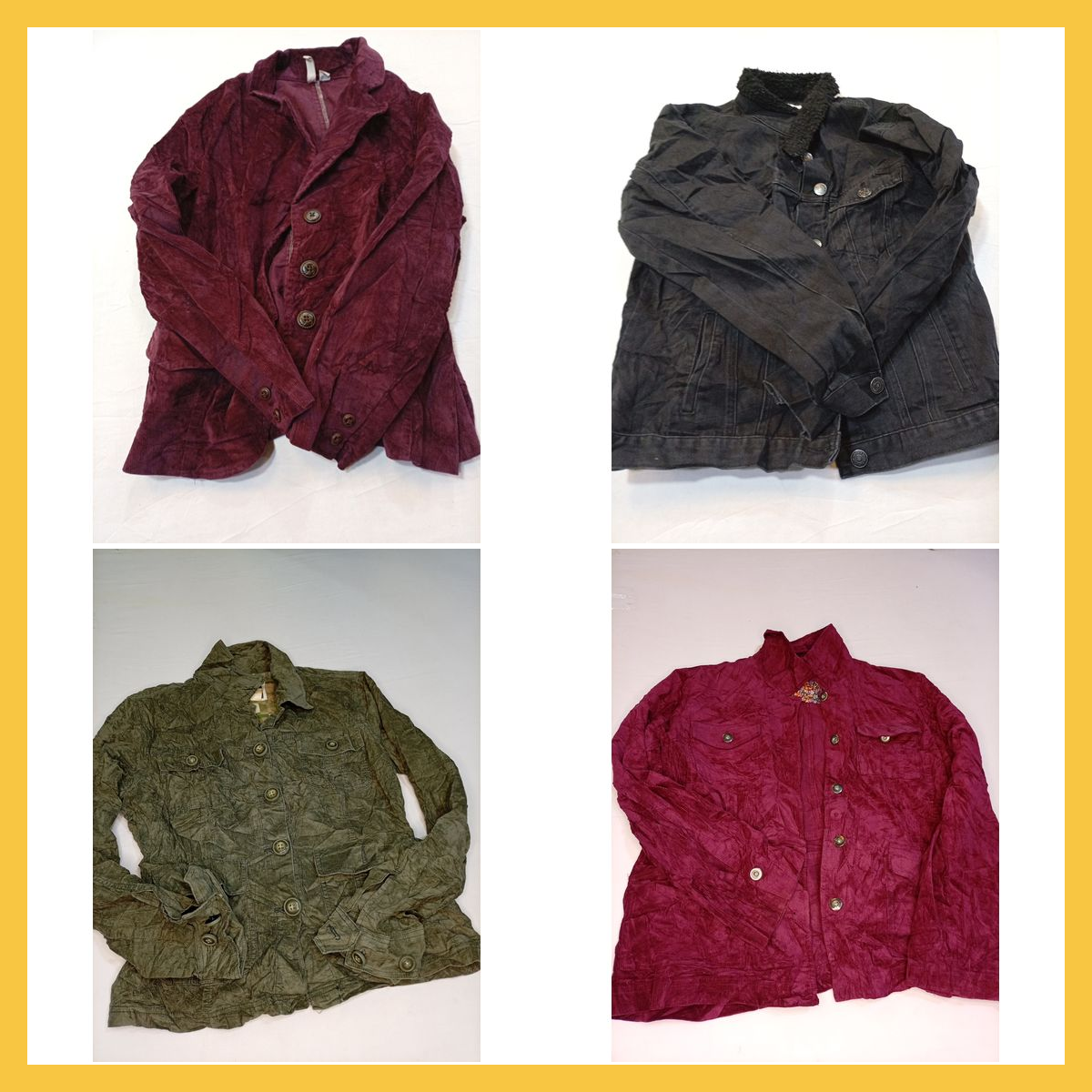 St. John's Bay Corduroy, Denim & Workwear Jacken B..