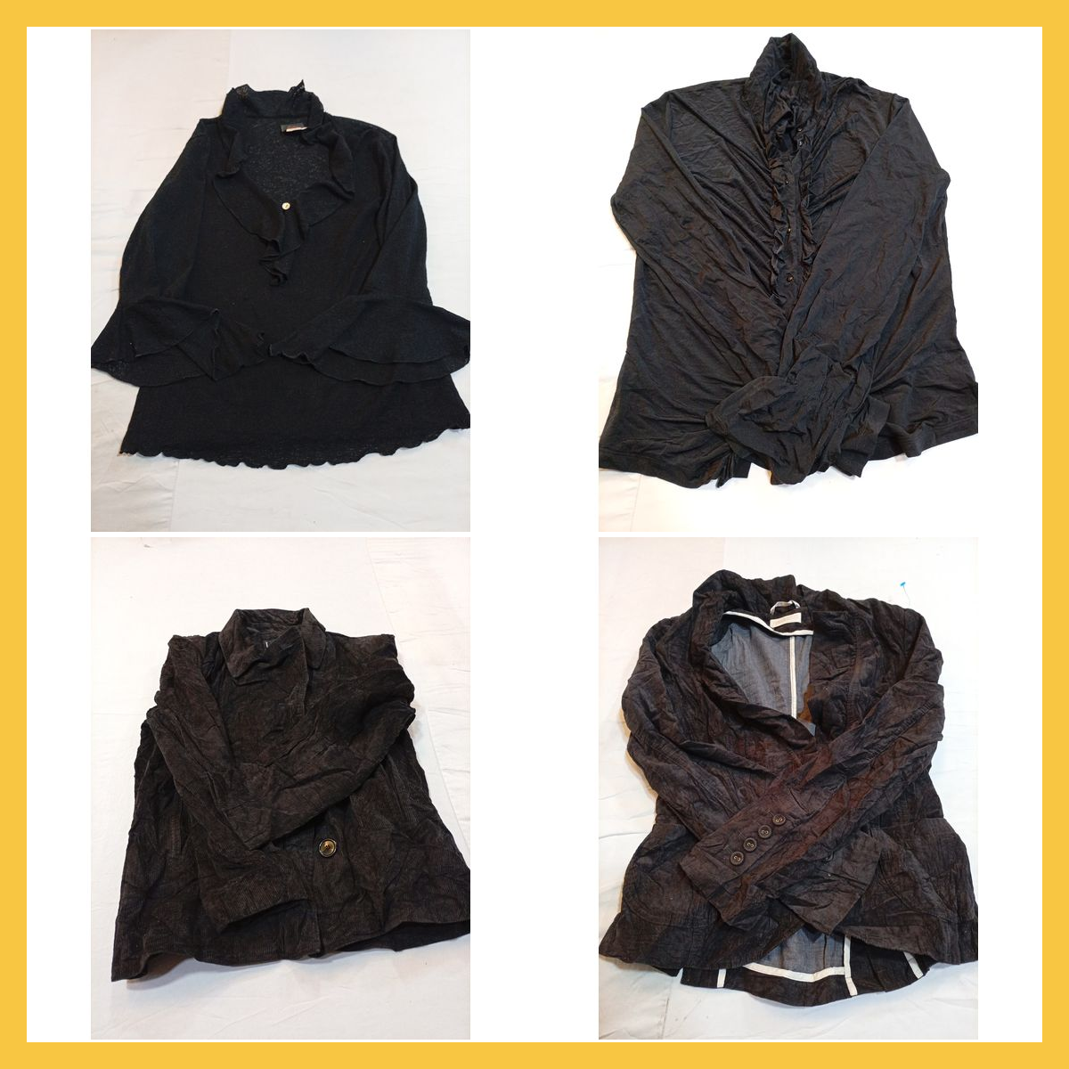 Ensemble de mode légèrement utilisé : blouse à vol..