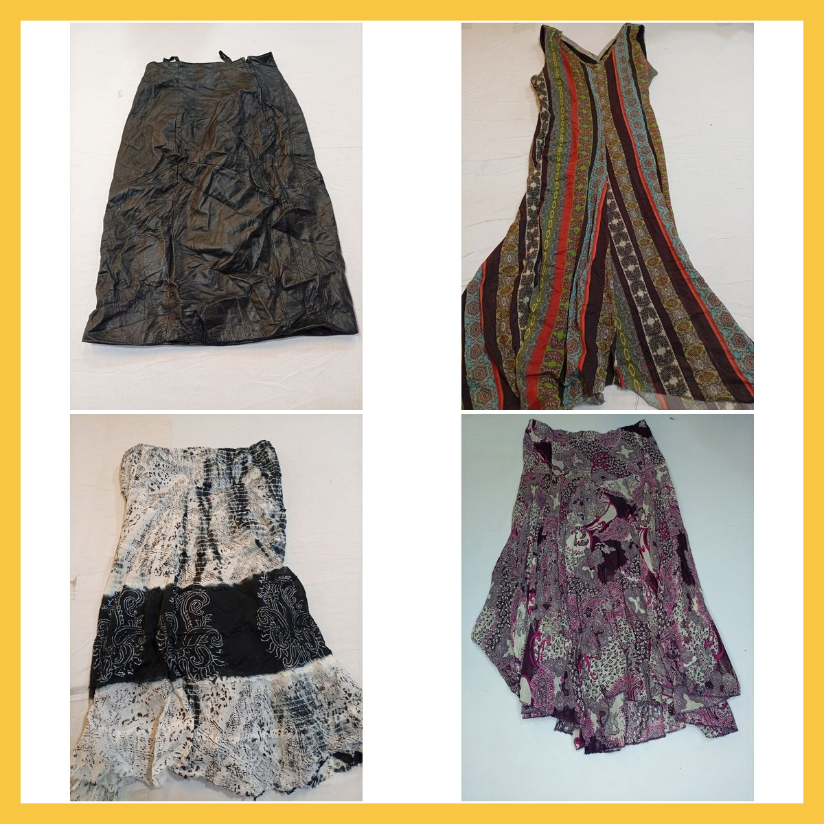 Luxus & Chic Bundle: Pelle Cuir Lederrock, Bob Mac..