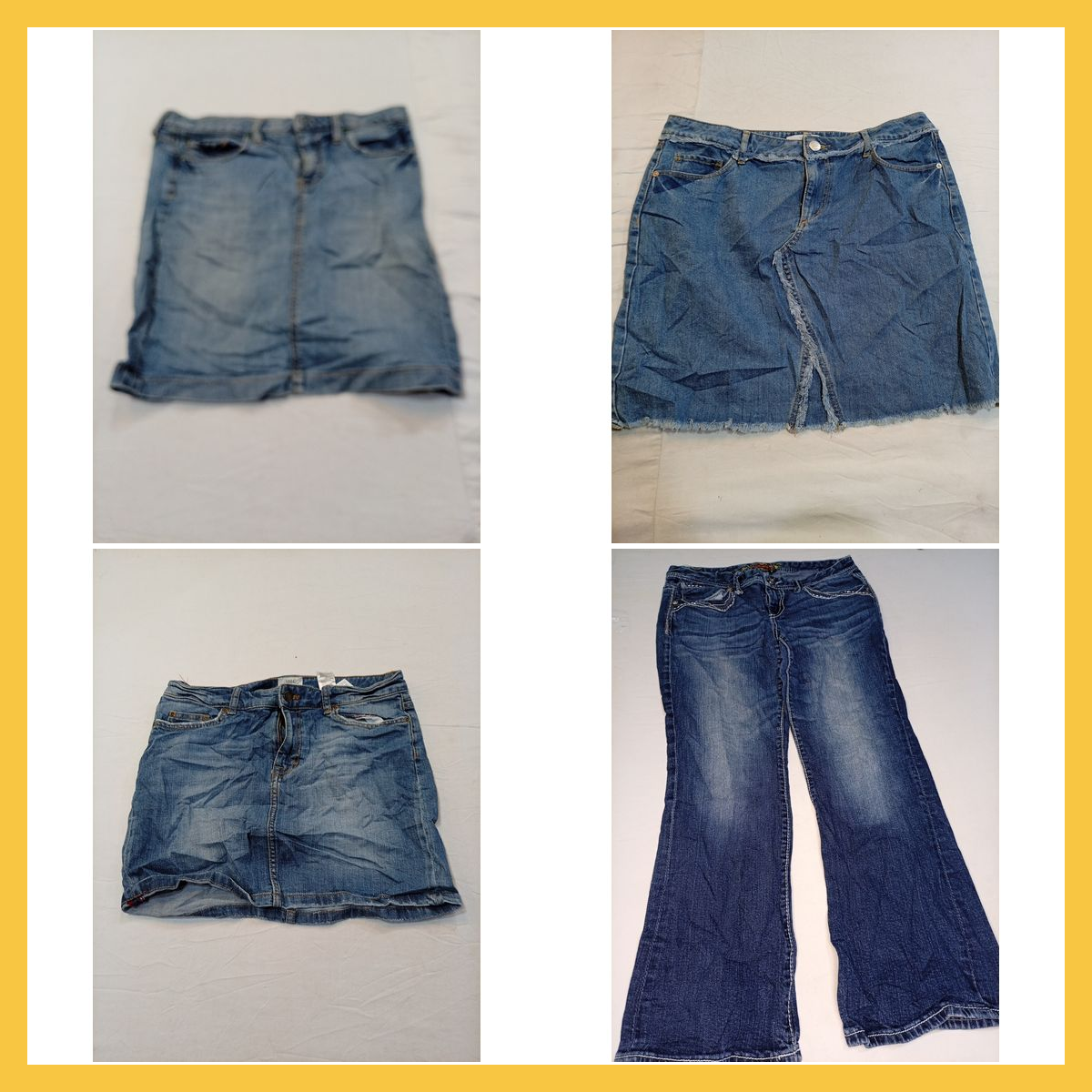 Converse, LOFT, H&M Denimrock Bundle - 7 Mini- & B..