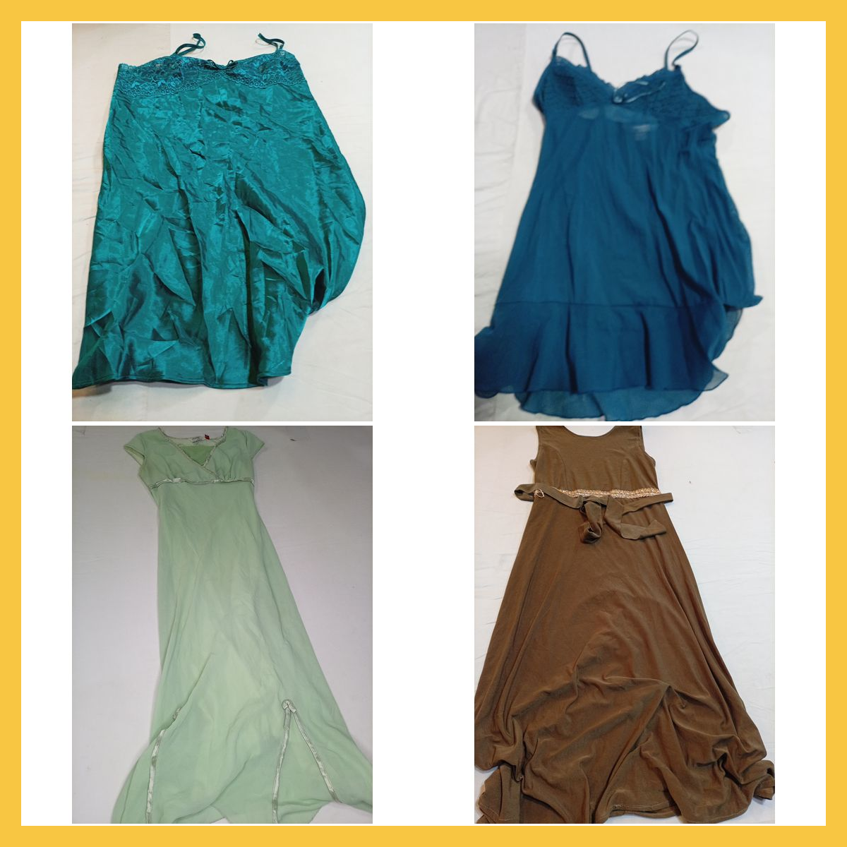 Lot de 7 robes midi maxi satin Victoria's Secret &..