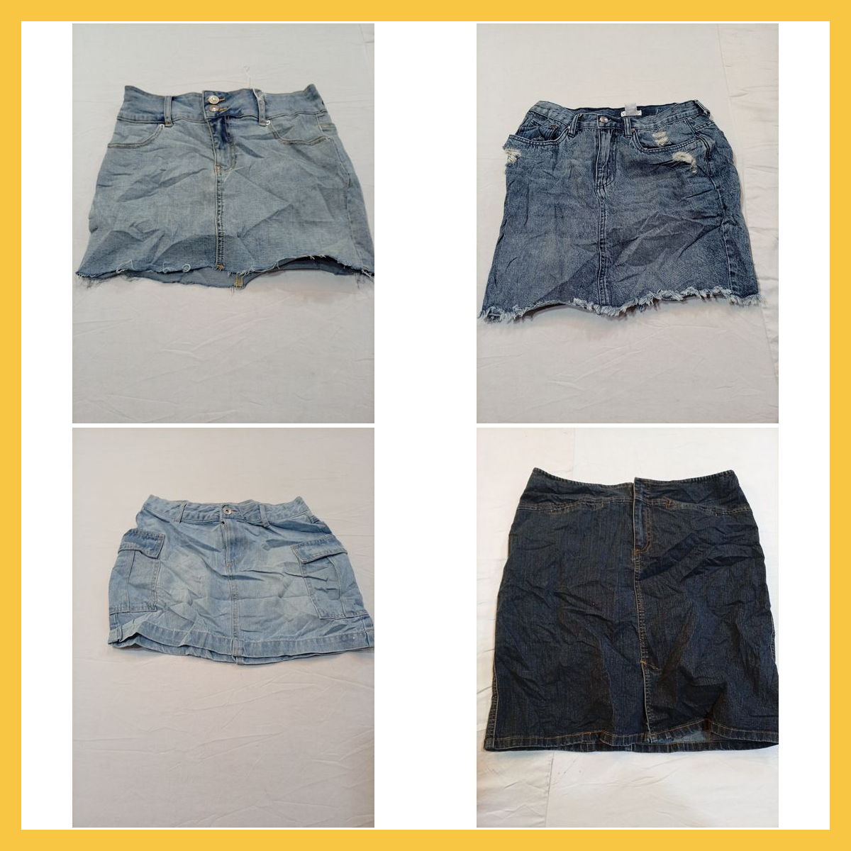 Pacchetto Gonne di Jeans: BRM, Venus, 7 For All Ma..