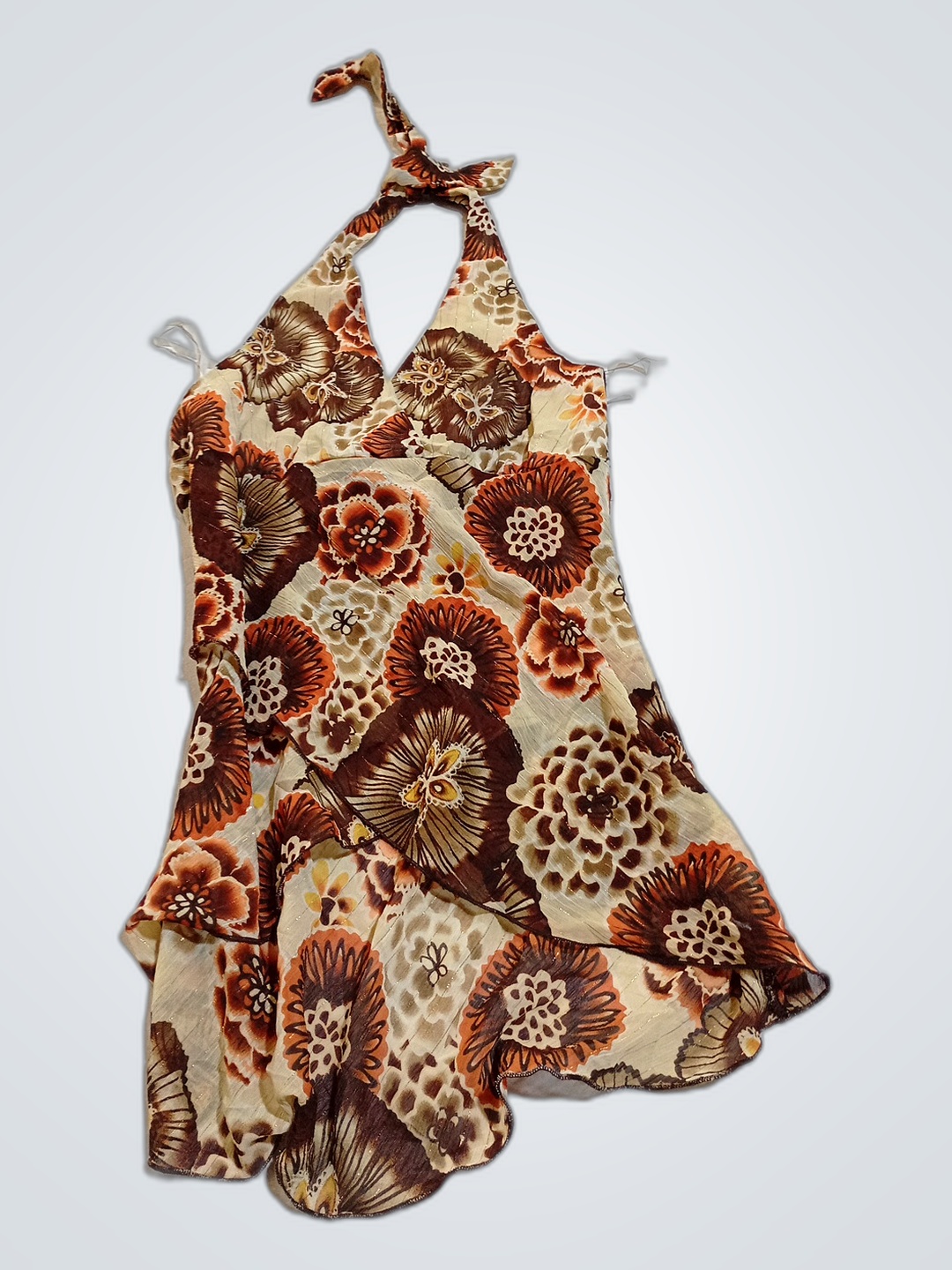 Floral Halter Romper