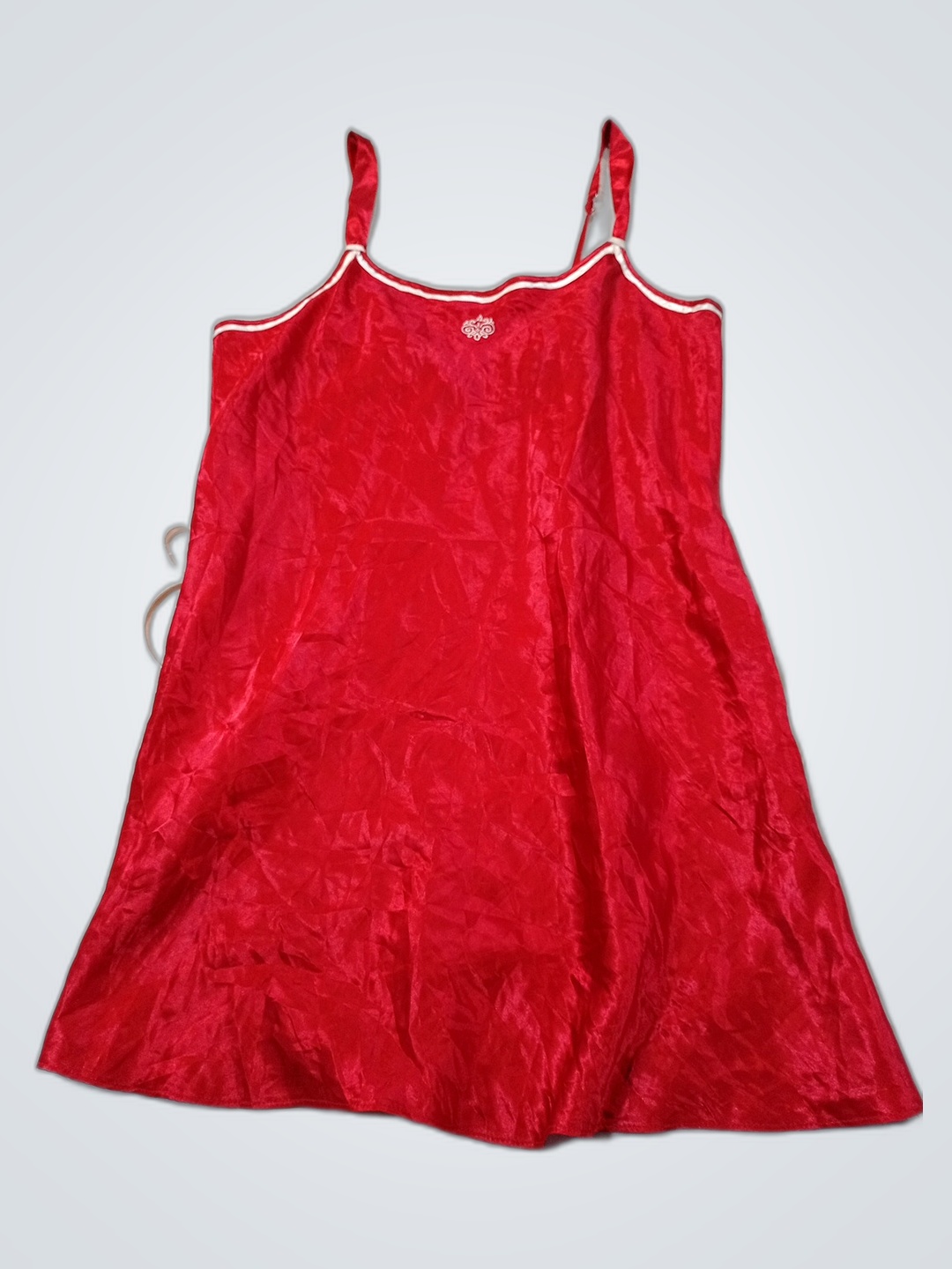 Red Satin Chemise