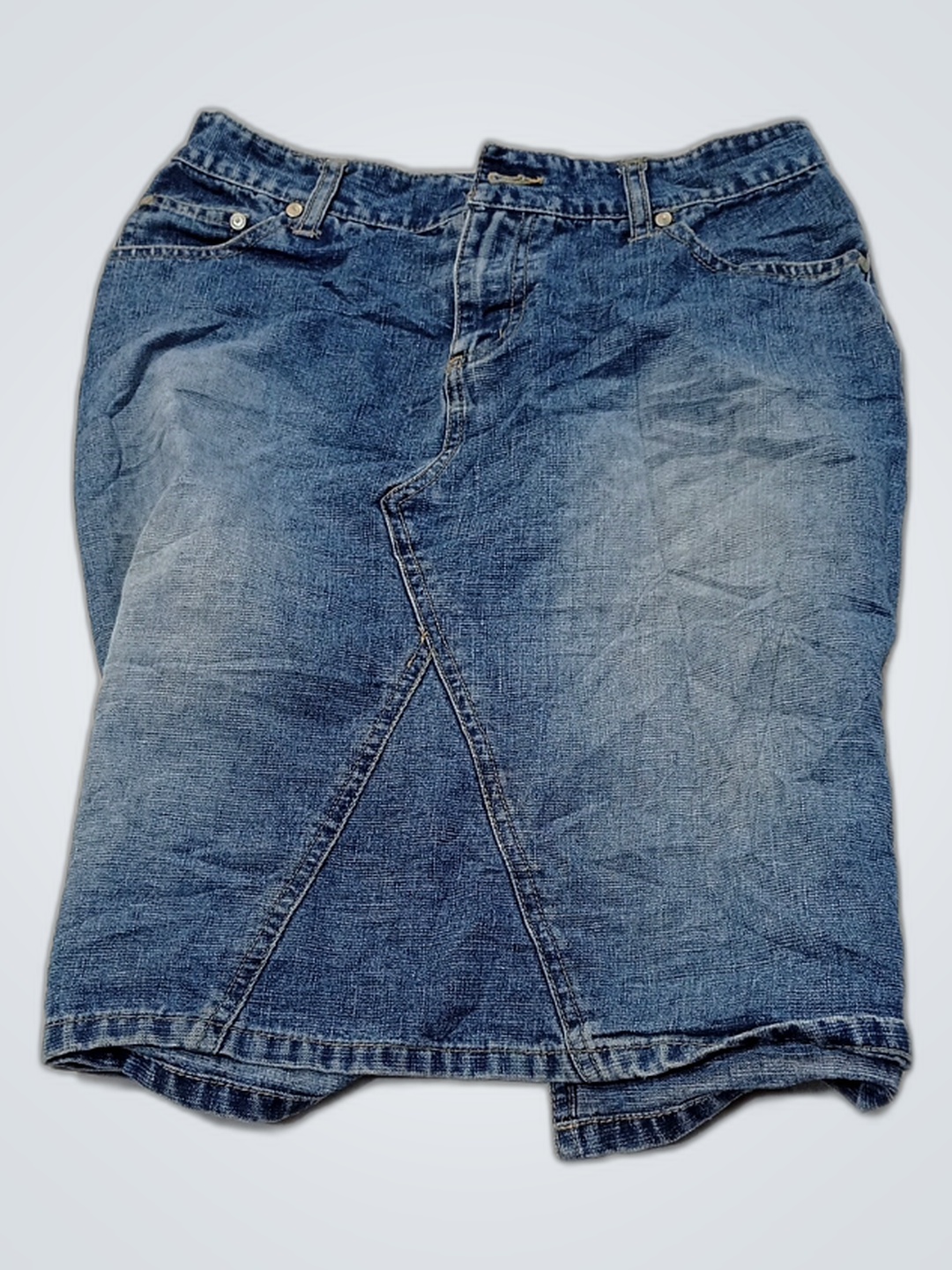 No Boundaries Denim Skirt