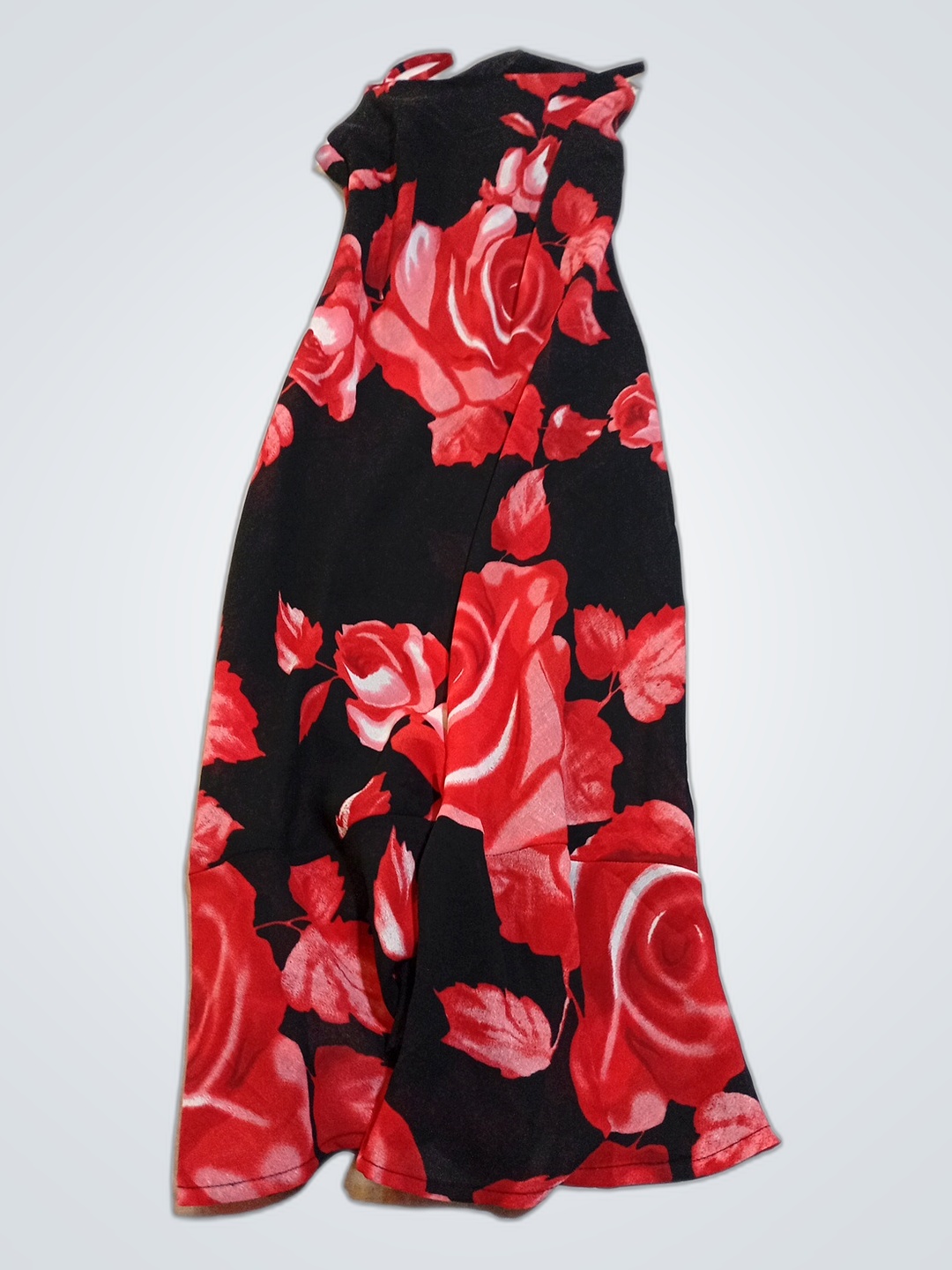 Jonathan Martin Floral Halter Neck Dress