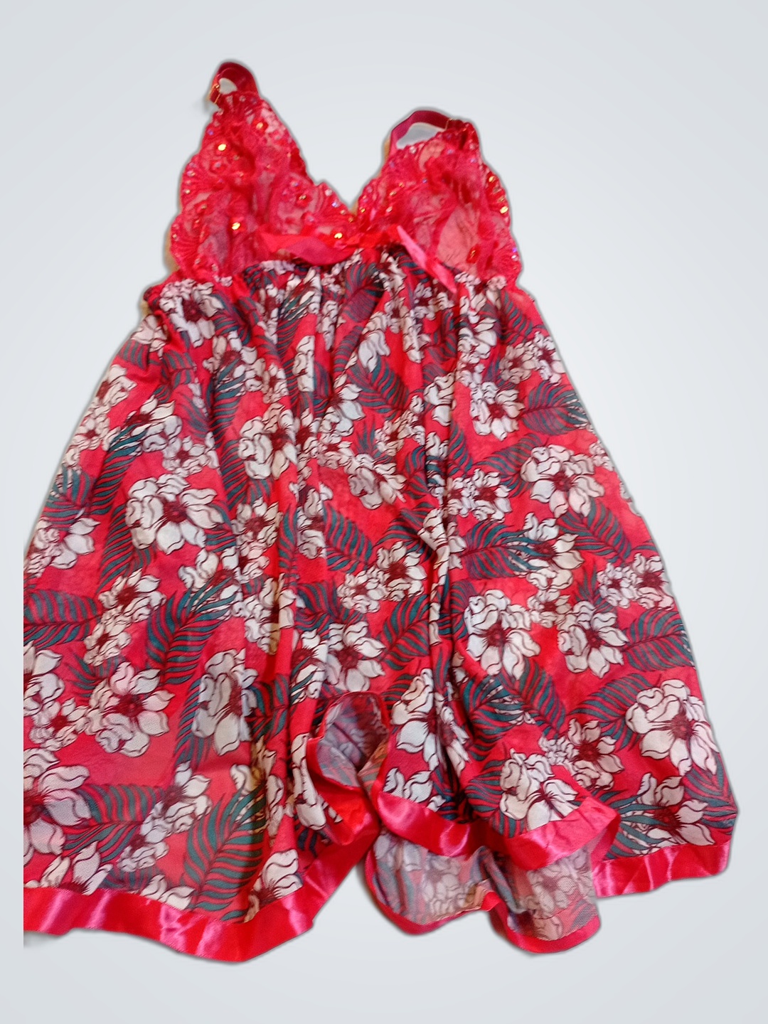 Nuisette florale pour femme