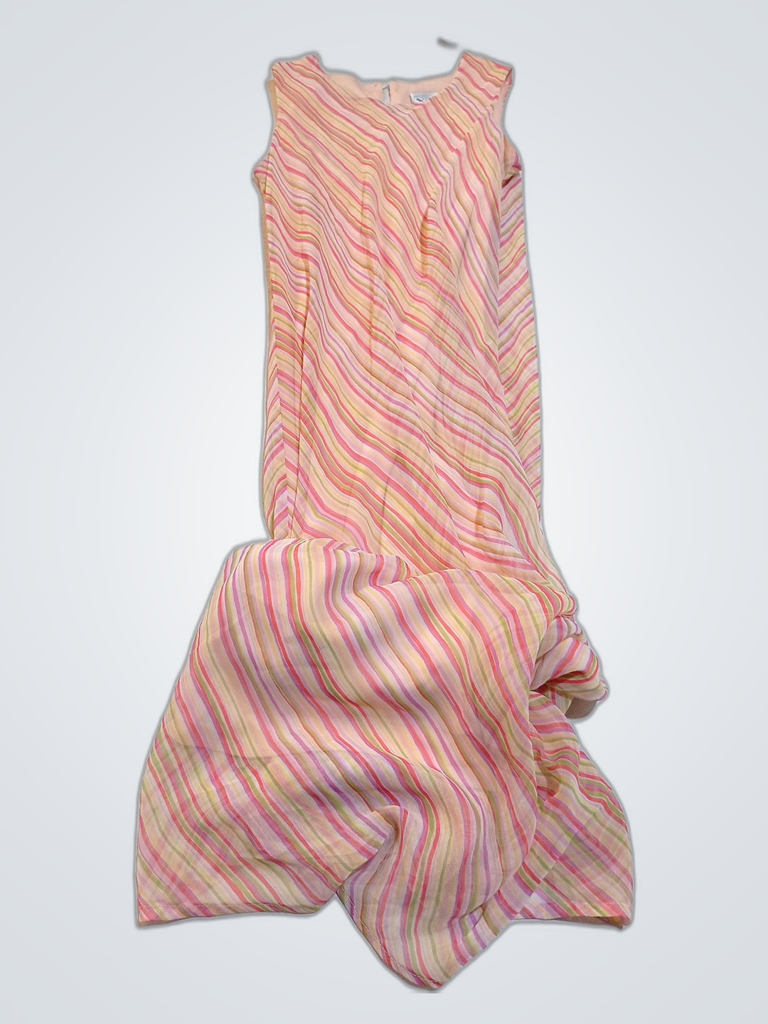 Mary Michelle Pink Striped Dress