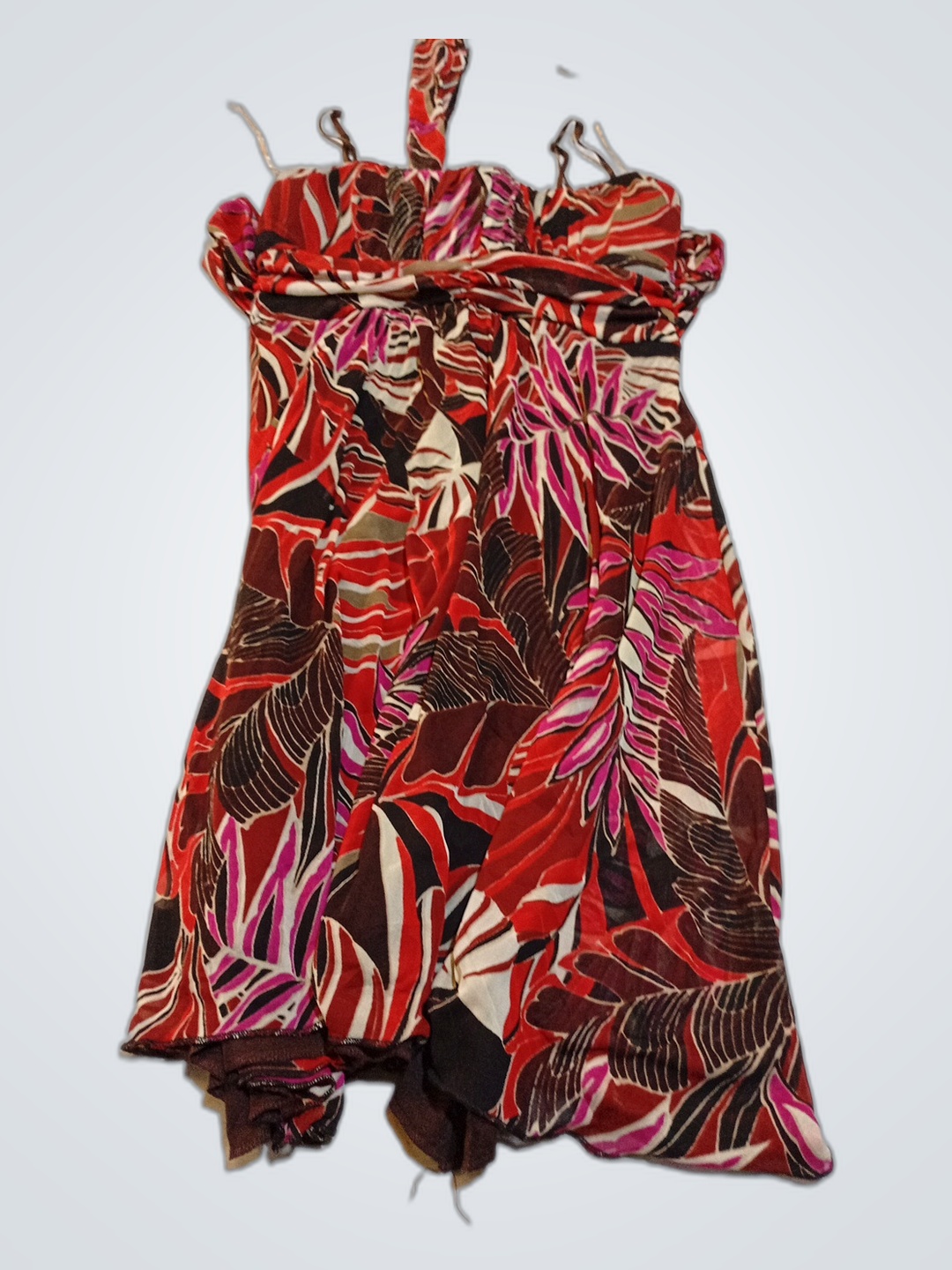 Women's Floral Halter Dress