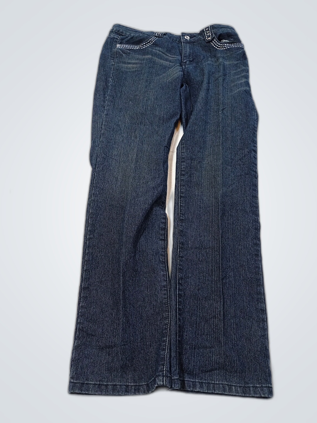 Daniel Jeans Dark Blue Wide-Leg Jeans