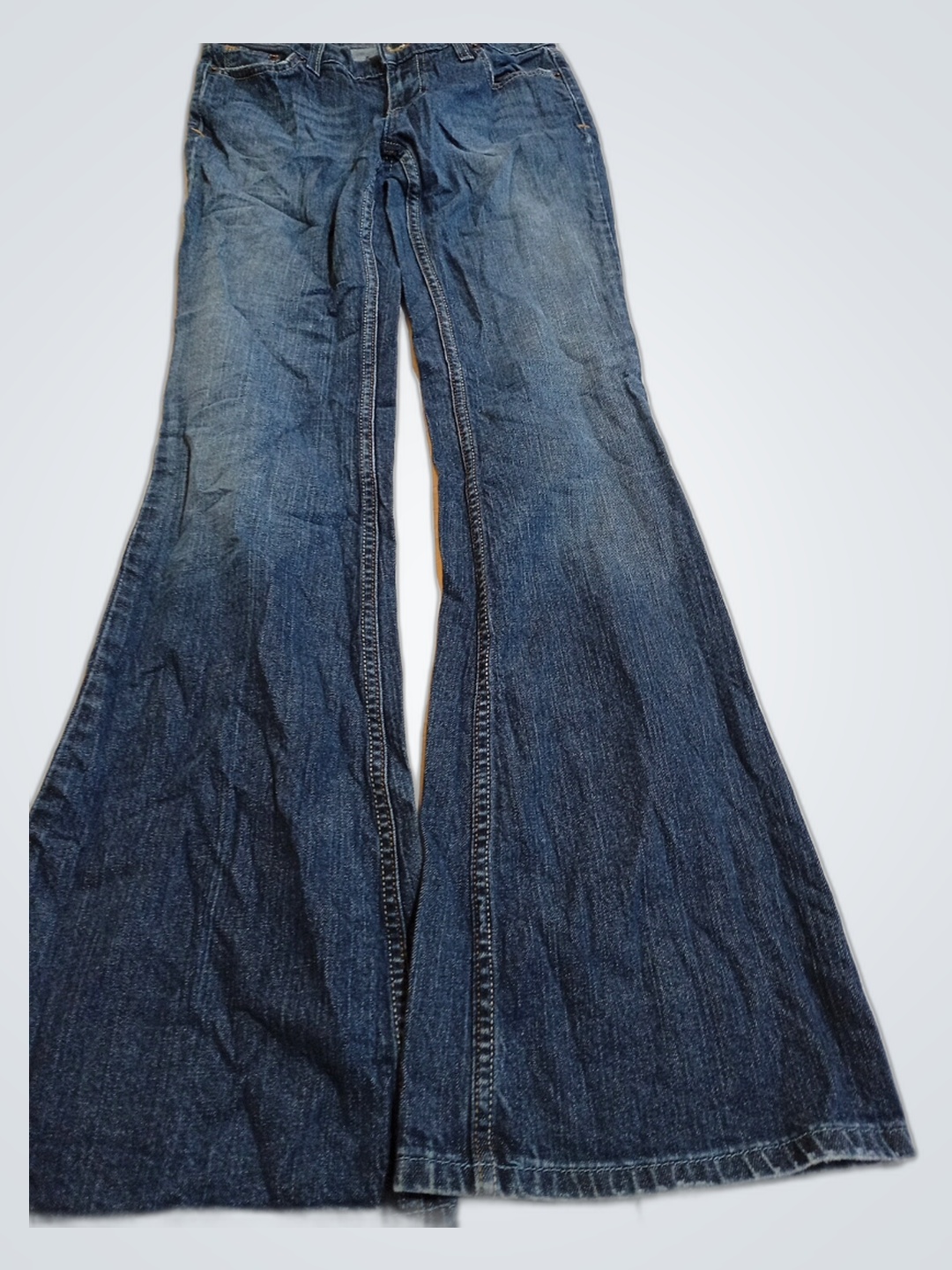 Low Rise Flare Jeans