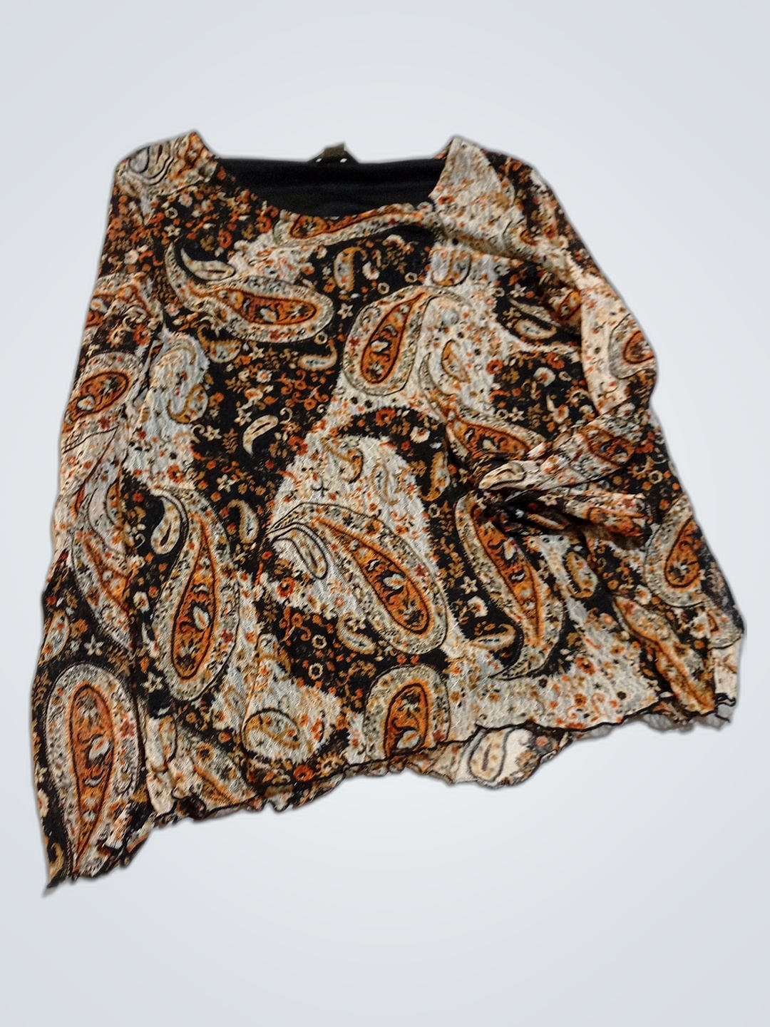 Blouse with Paisley Pattern