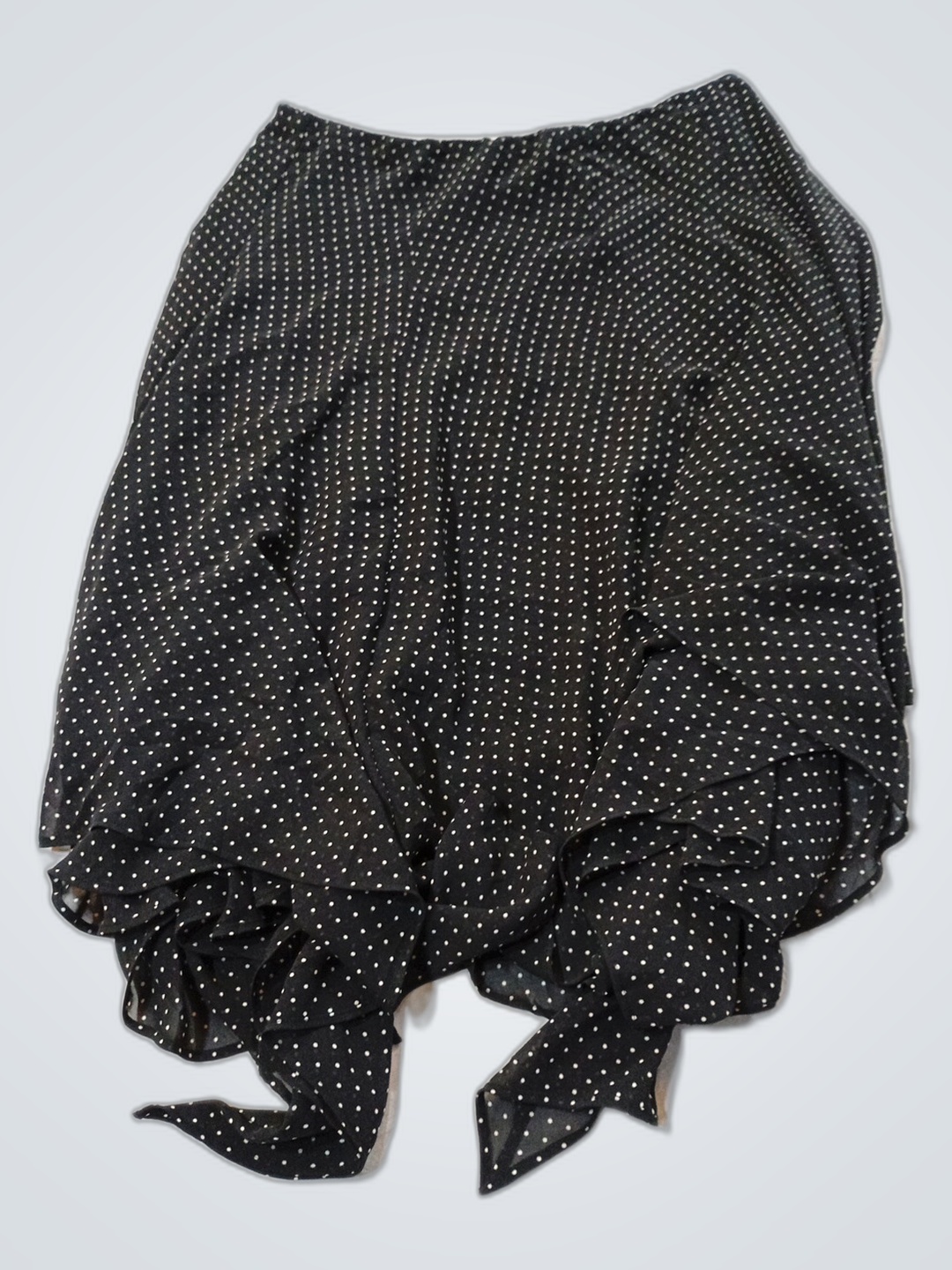 Black Polka Dot Skirt