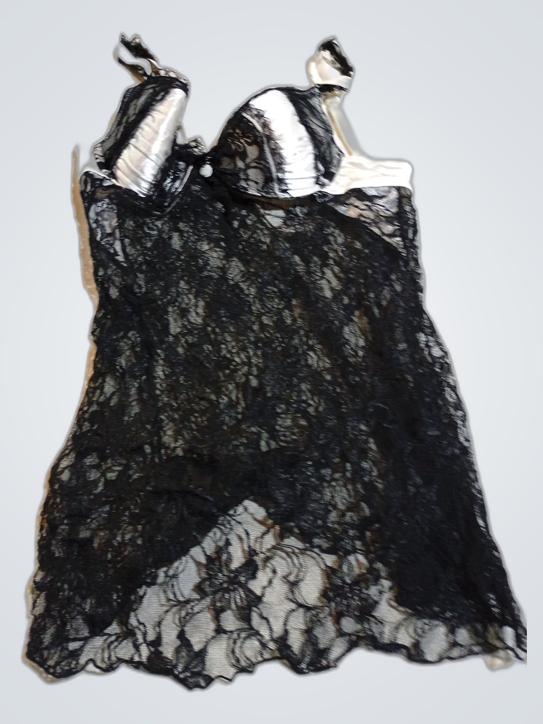 Black Lace Chemise