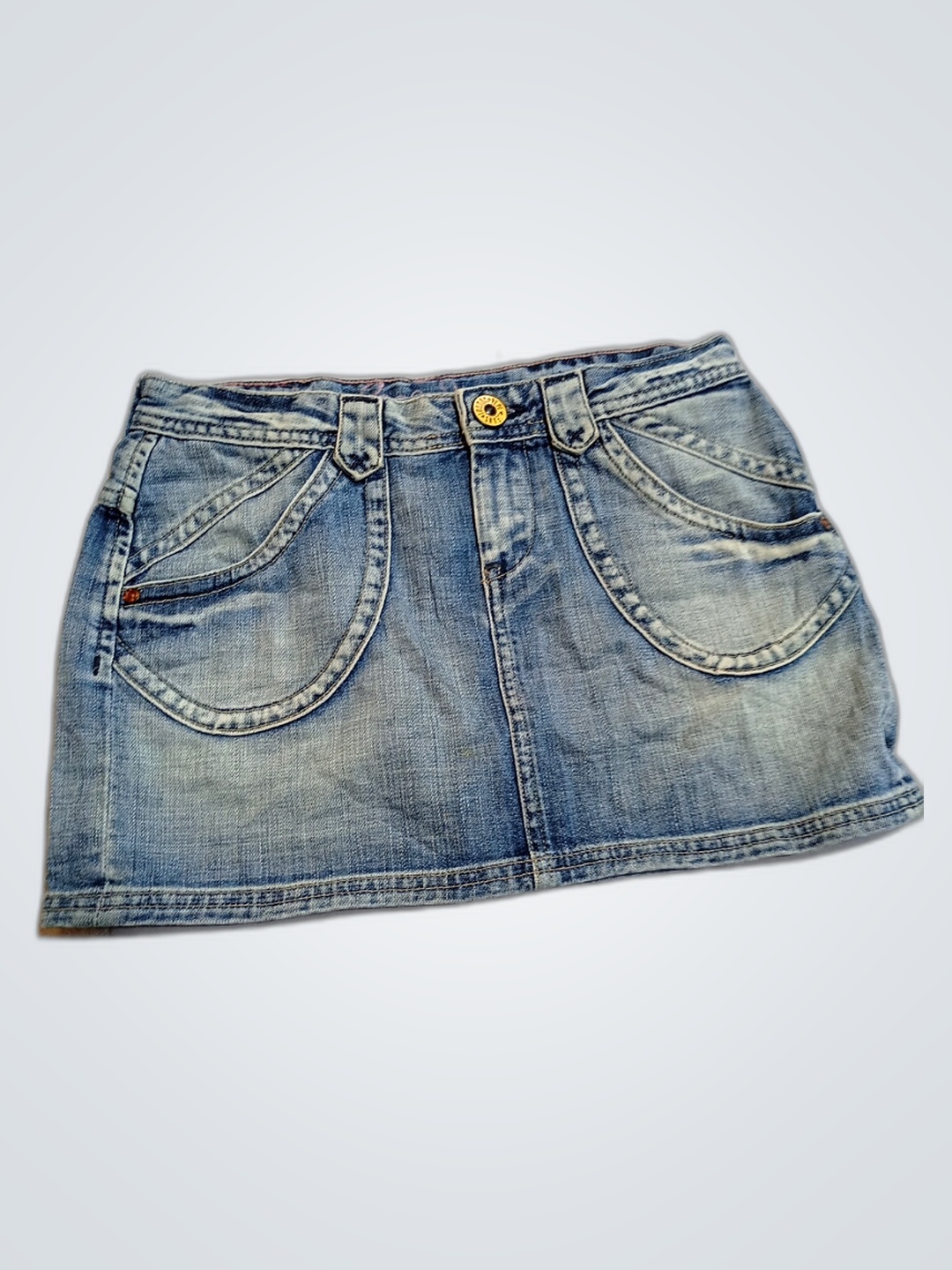 Saia de Denim Cape Jean