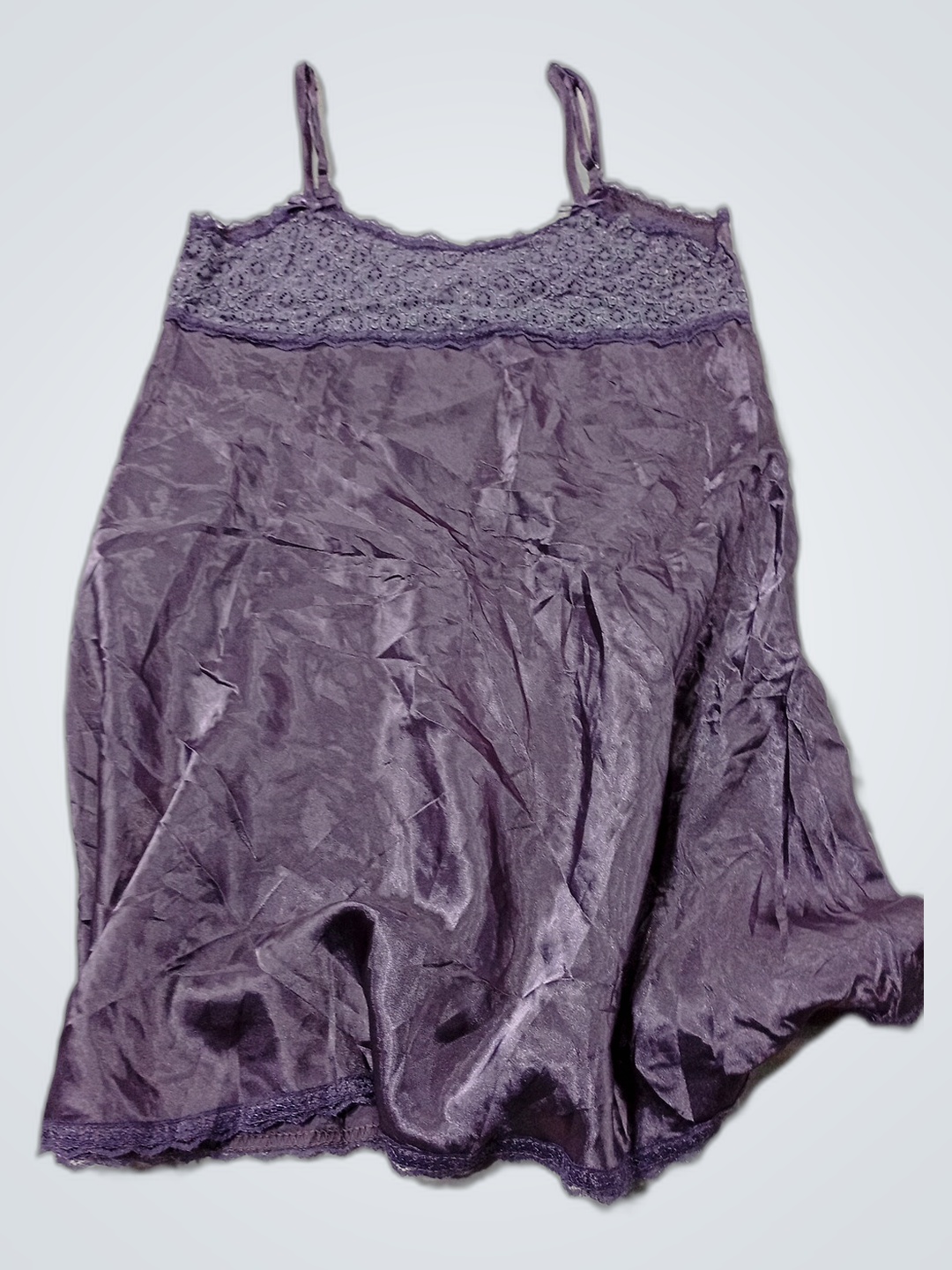 La Senza Purple Lace Chemise