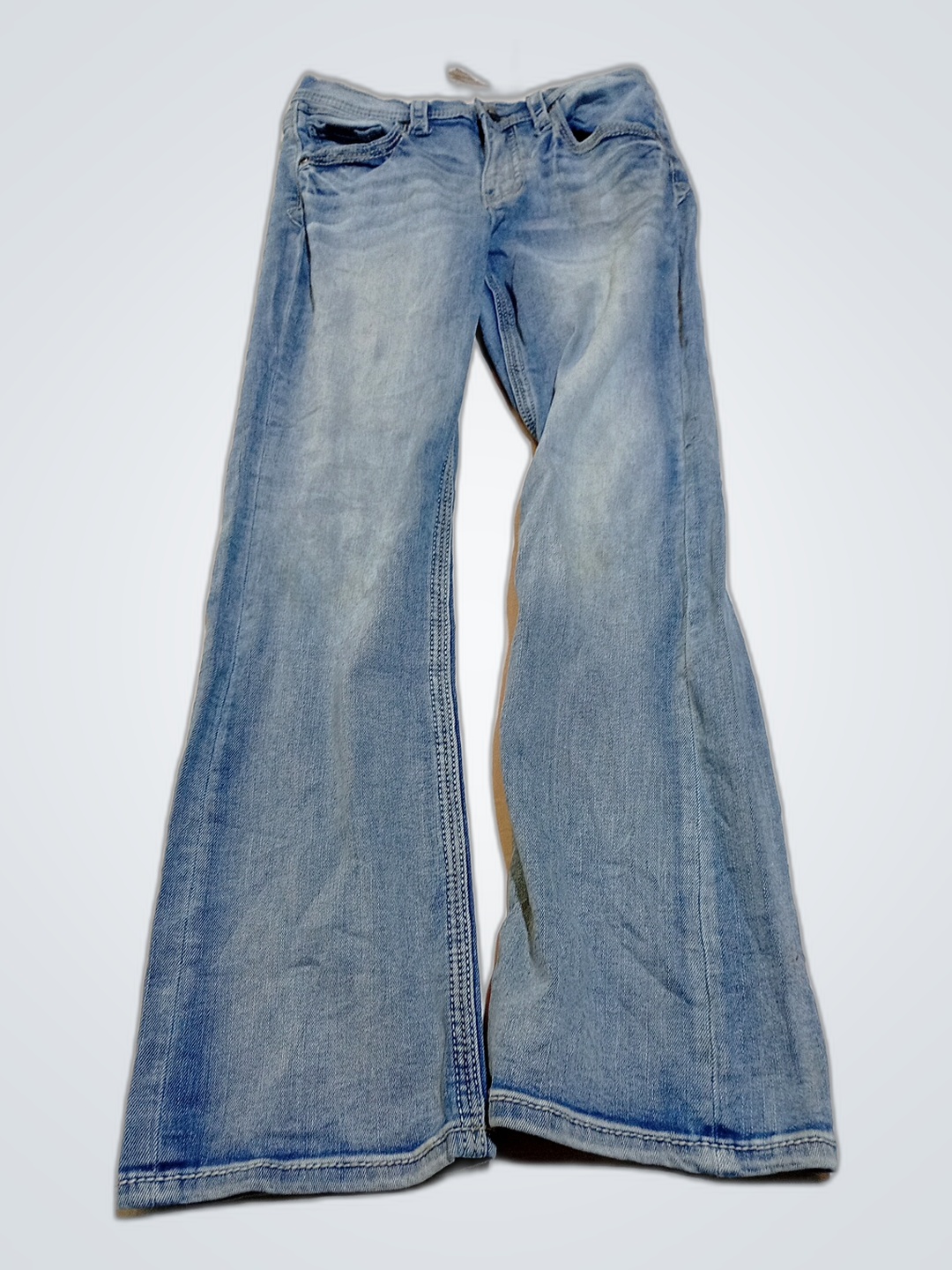 Buckle Black Bootcut Jeans