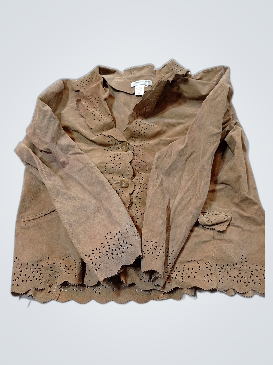 Coldwater Creek Leather Jacket