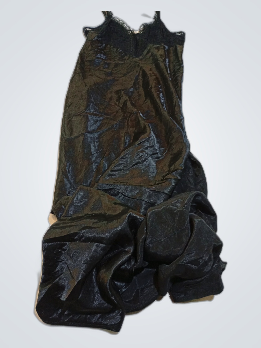 Vêtement de nuit noir de Victoria's Secret