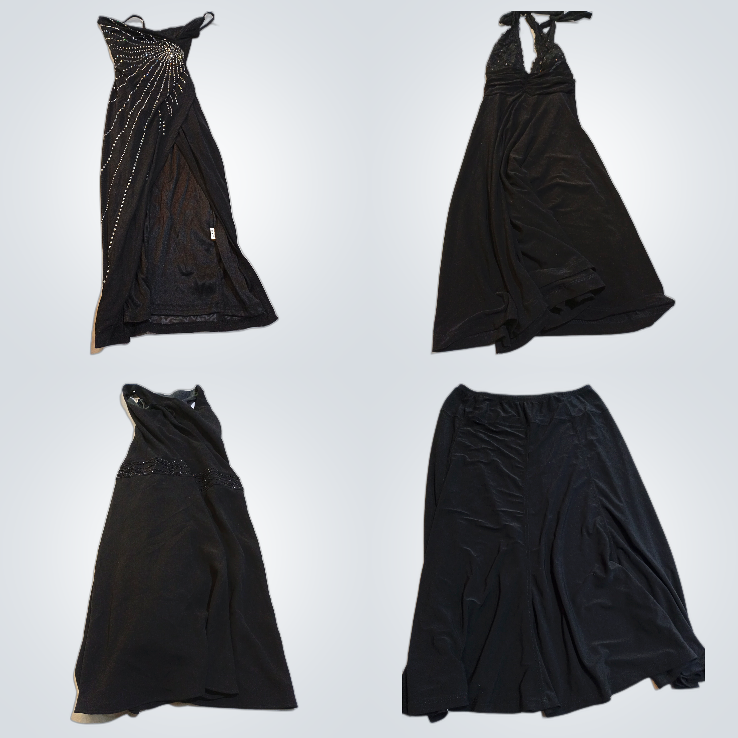Designer & Party Dress Bundle - 7 Piece Black Even..