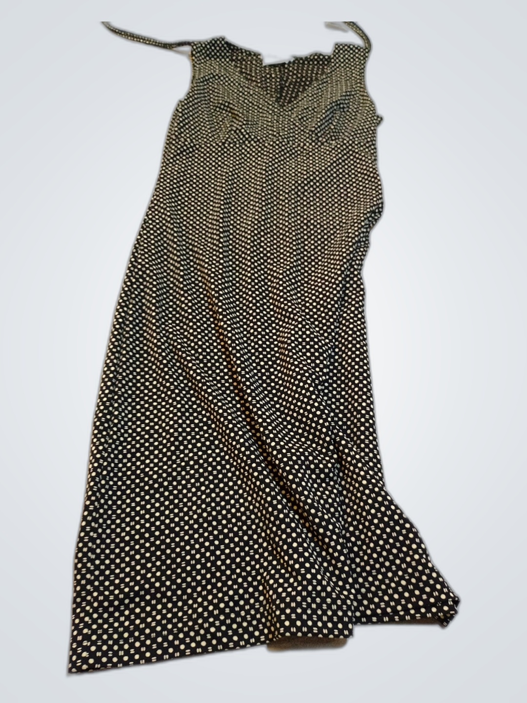 Black and White Polka Dot Dress