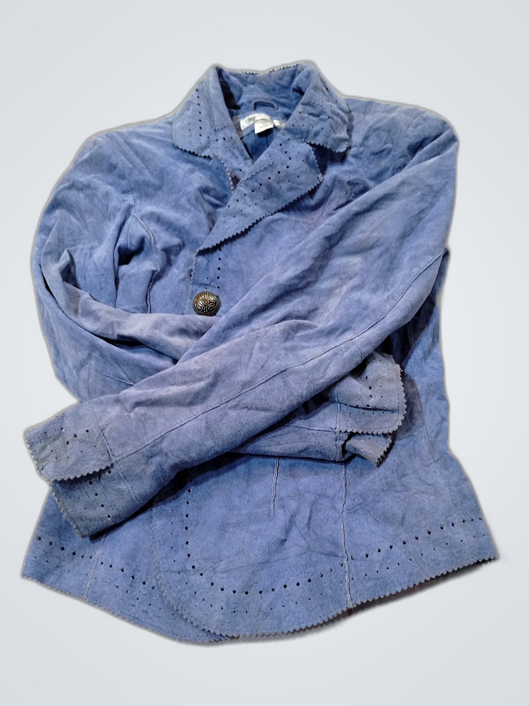 Coldwater Creek Blue Blouse