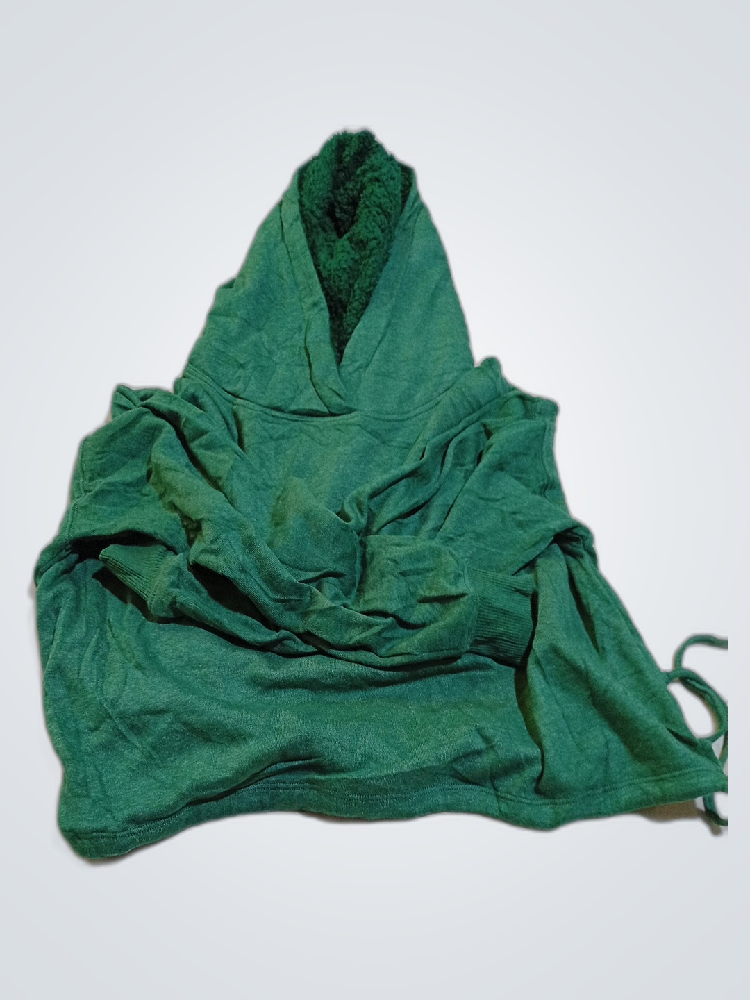 Green Hooded Pullover