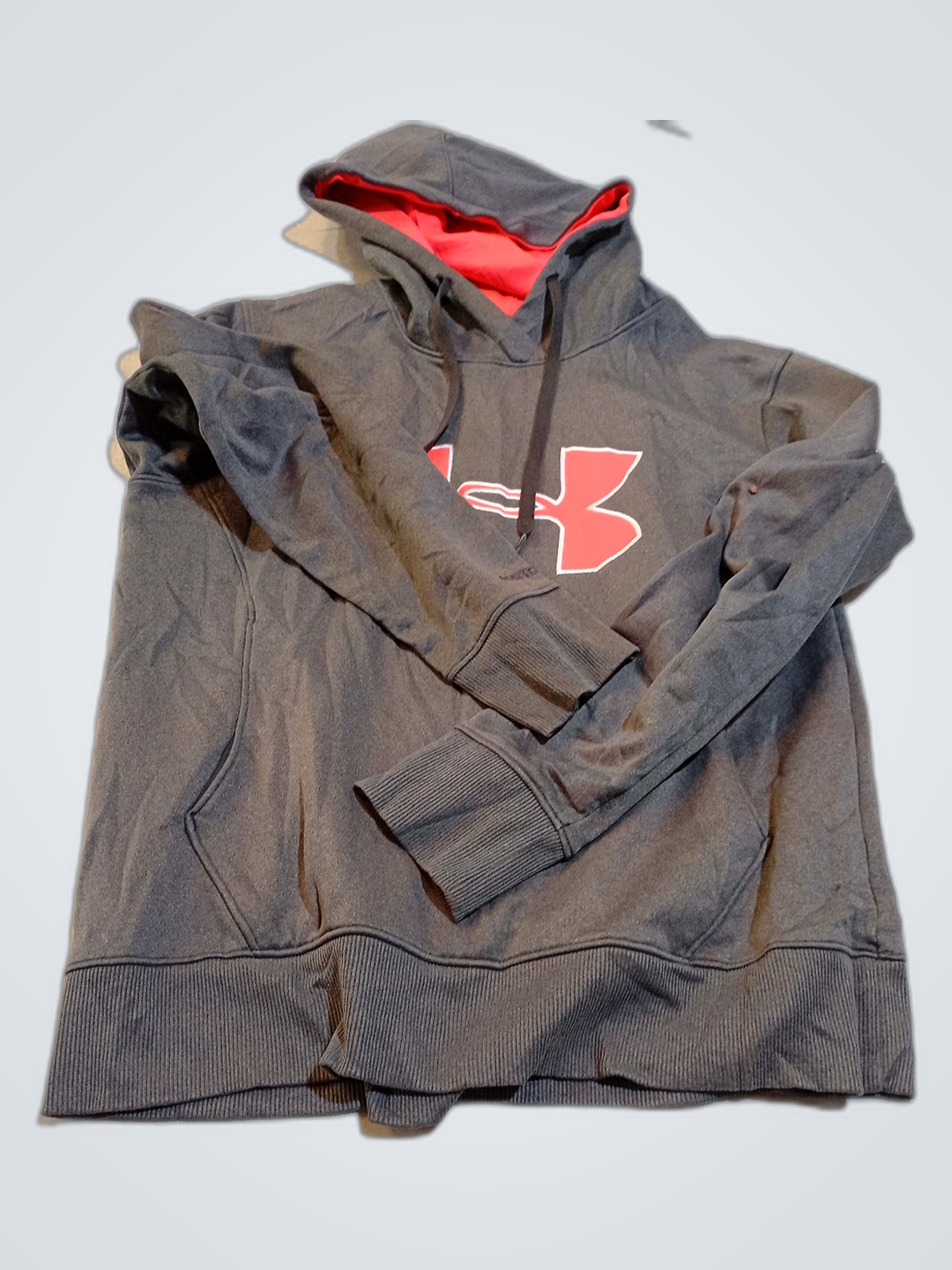 Pull à capuche gris Under Armour