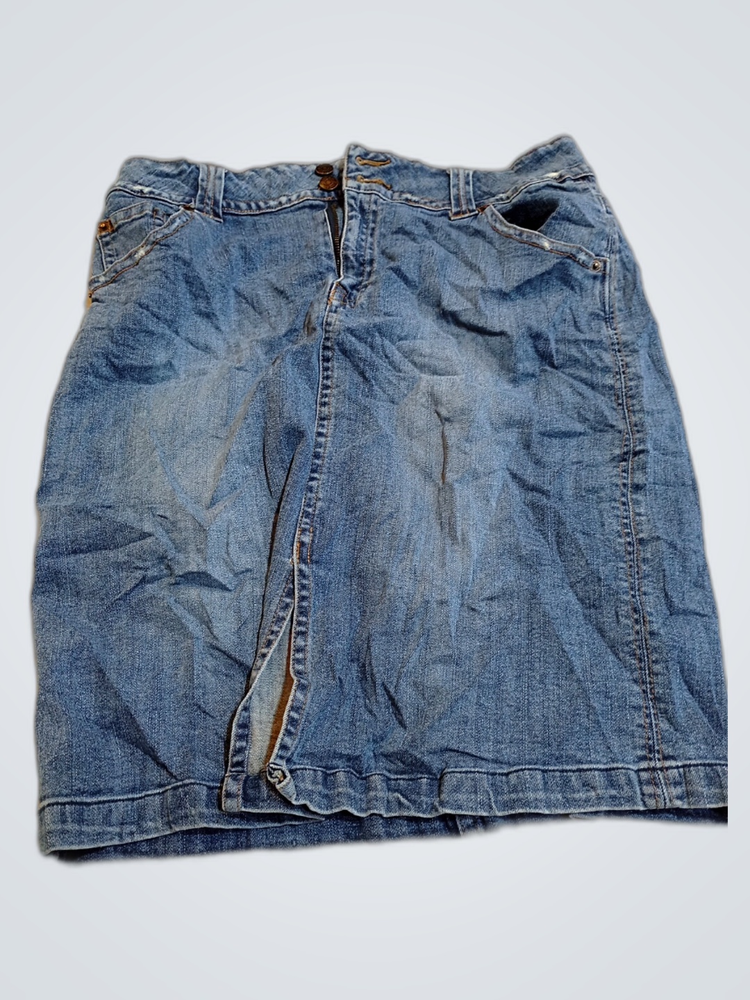 Gonna in denim St. John's Bay