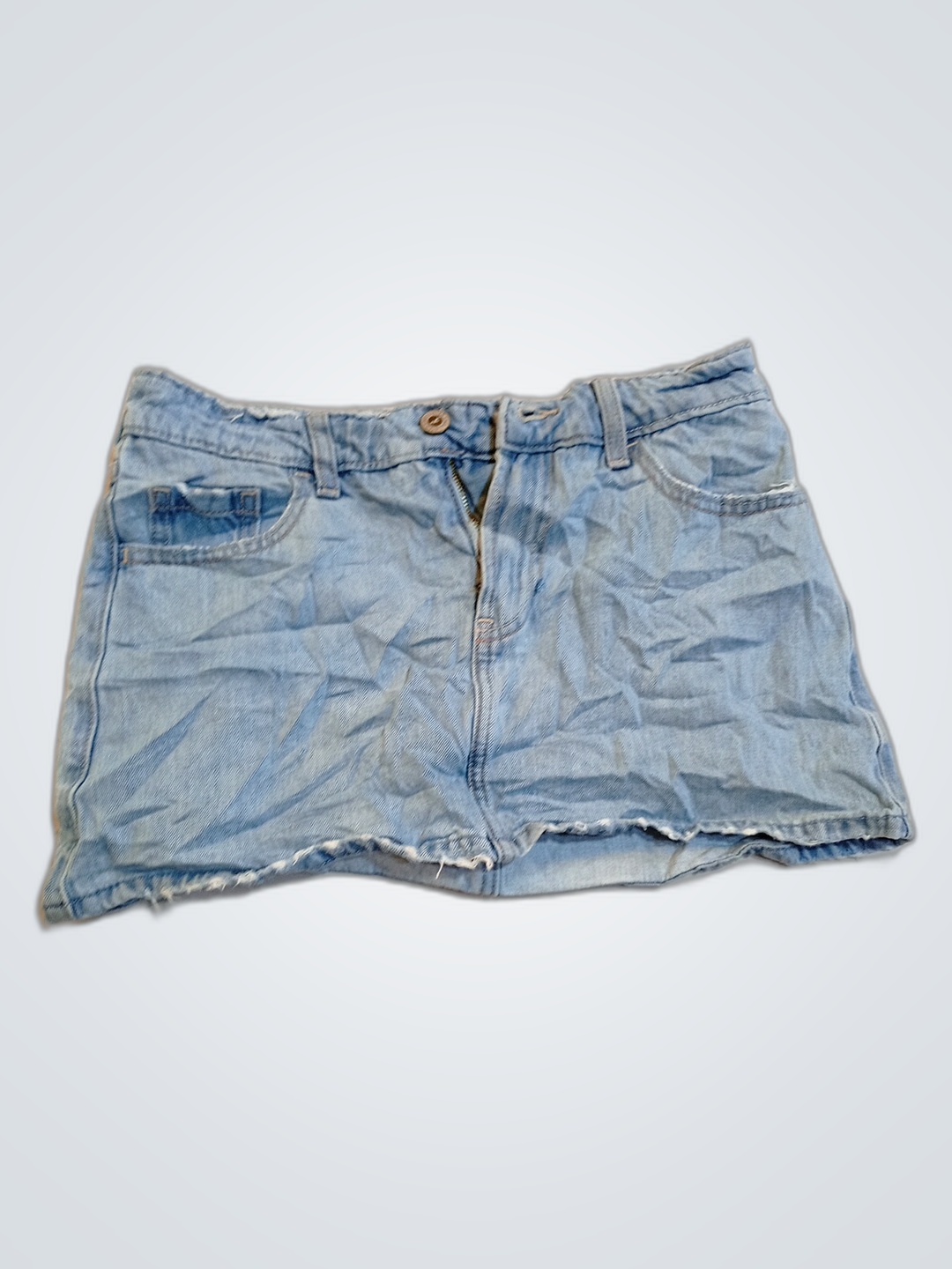 Jupe en denim Hollister